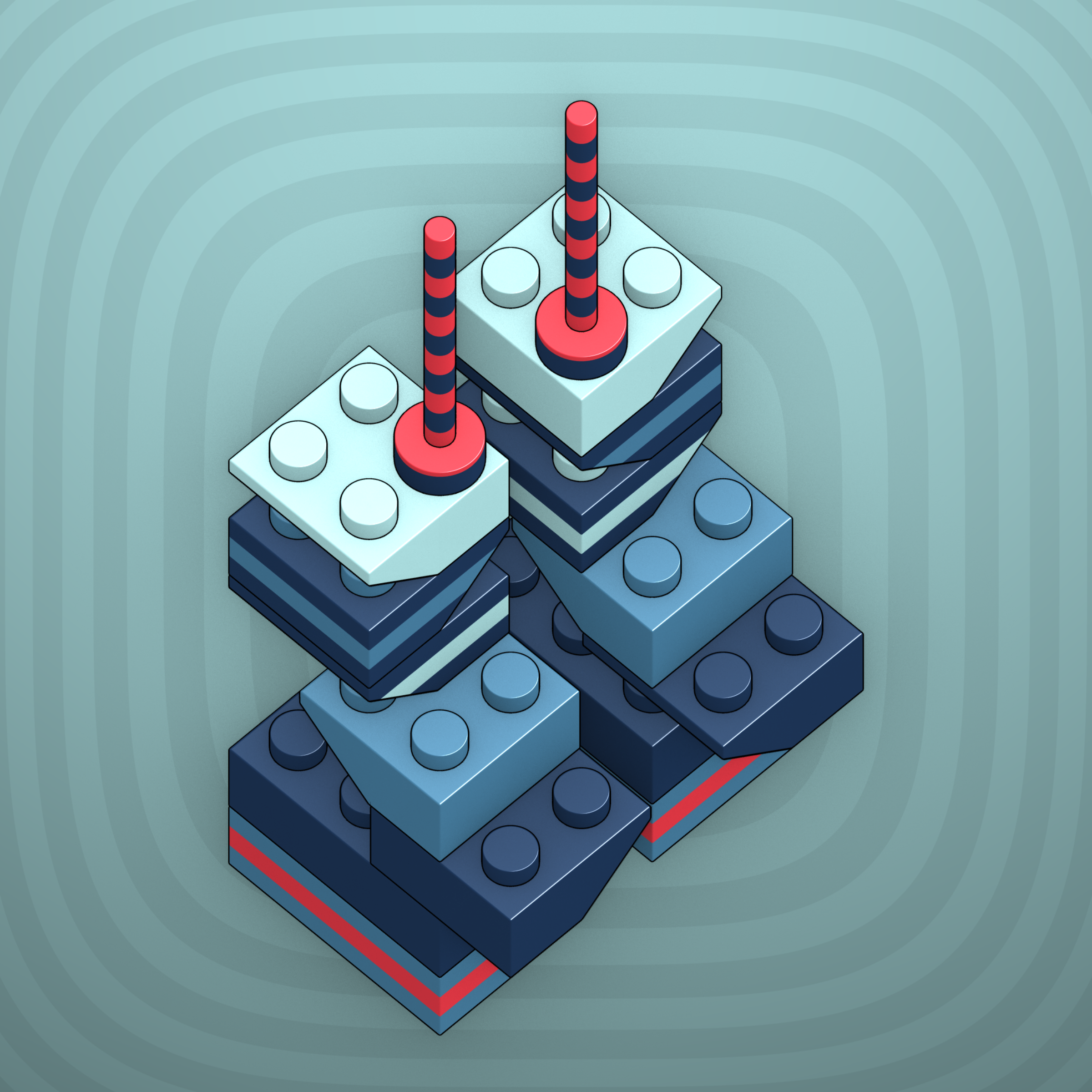 Art Blocks - Art Blocks v2 - Click #570 - NFT # 263000570