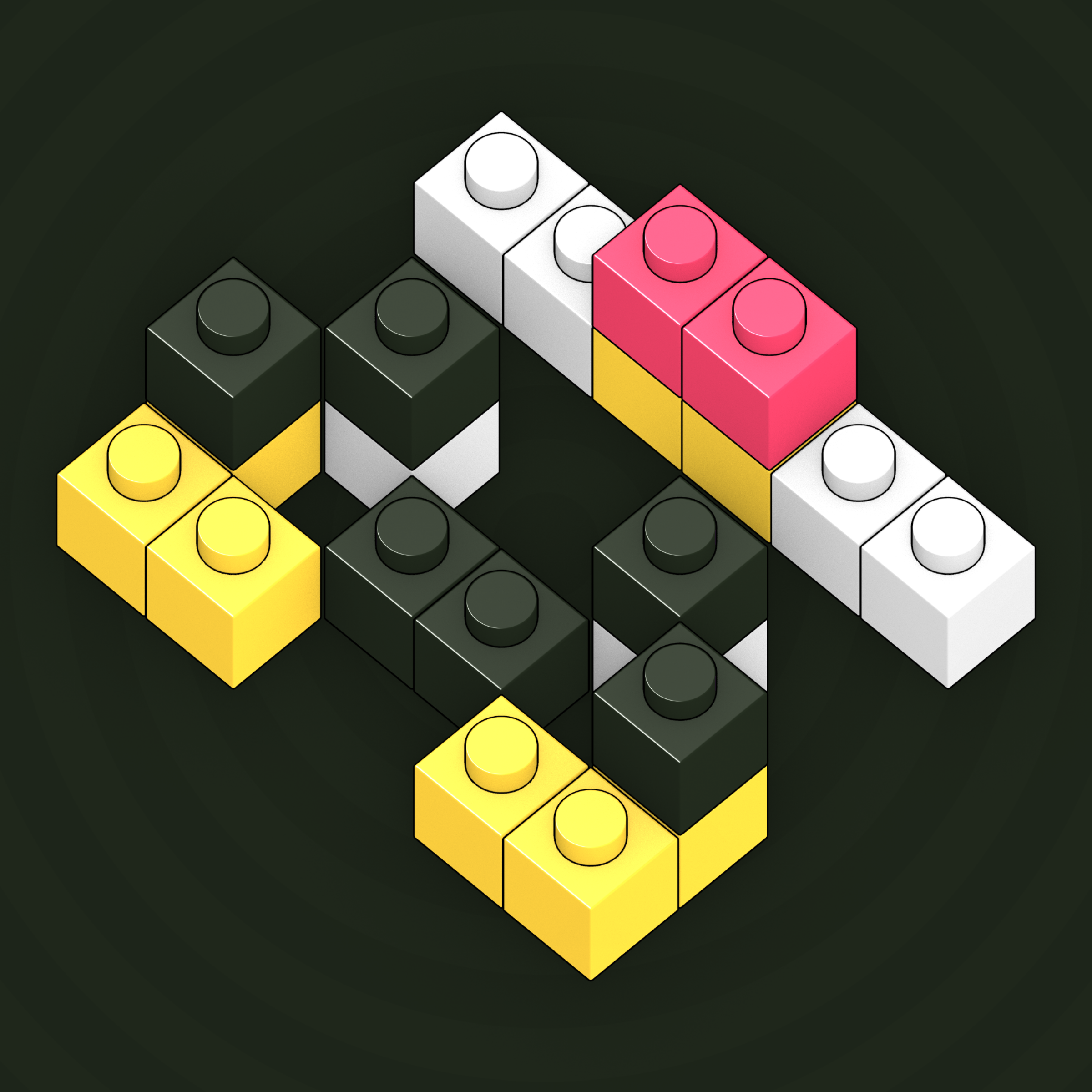 Art Blocks - Art Blocks v2 - Click #573 - NFT # 263000573