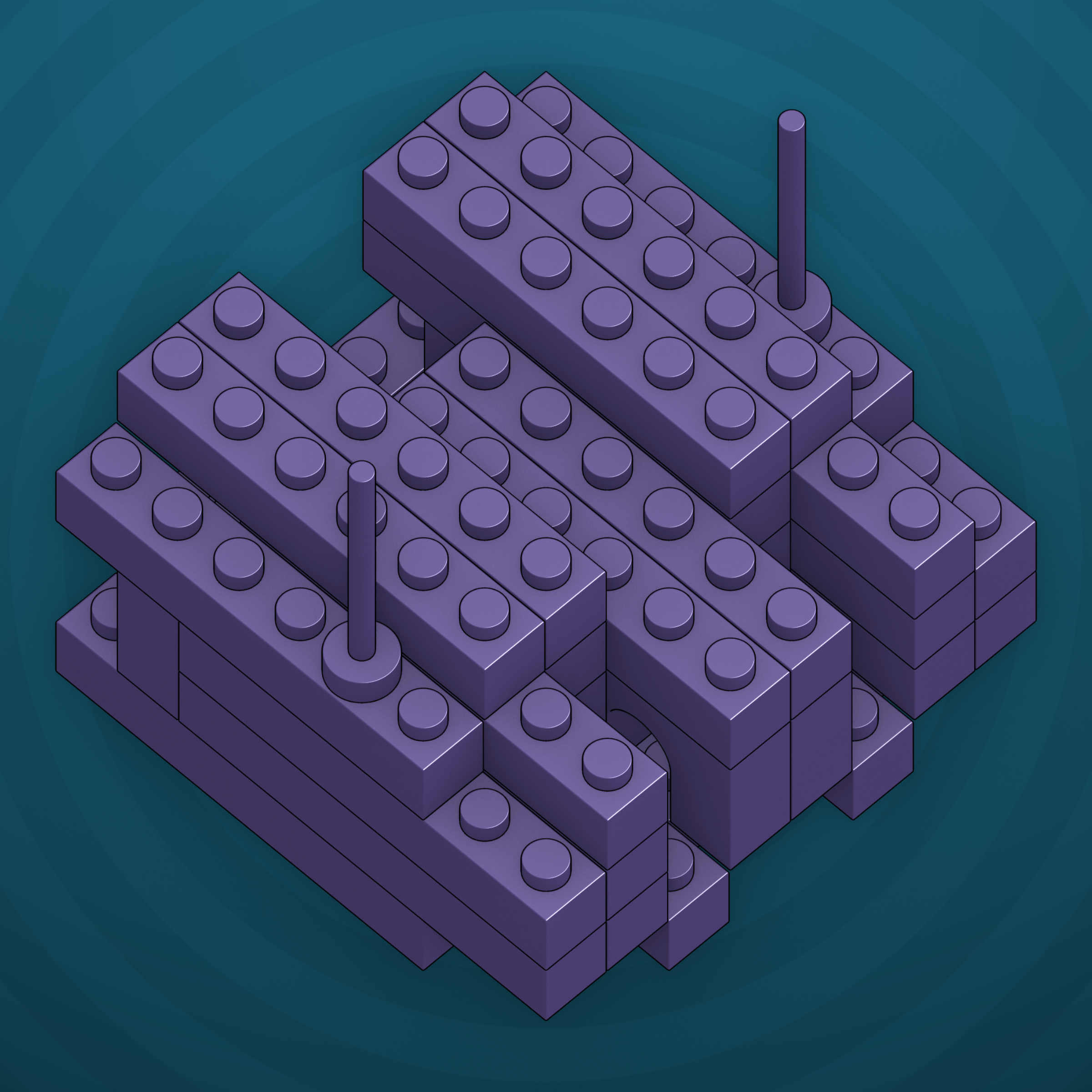 Art Blocks - Art Blocks v2 - Click #578 - NFT # 263000578