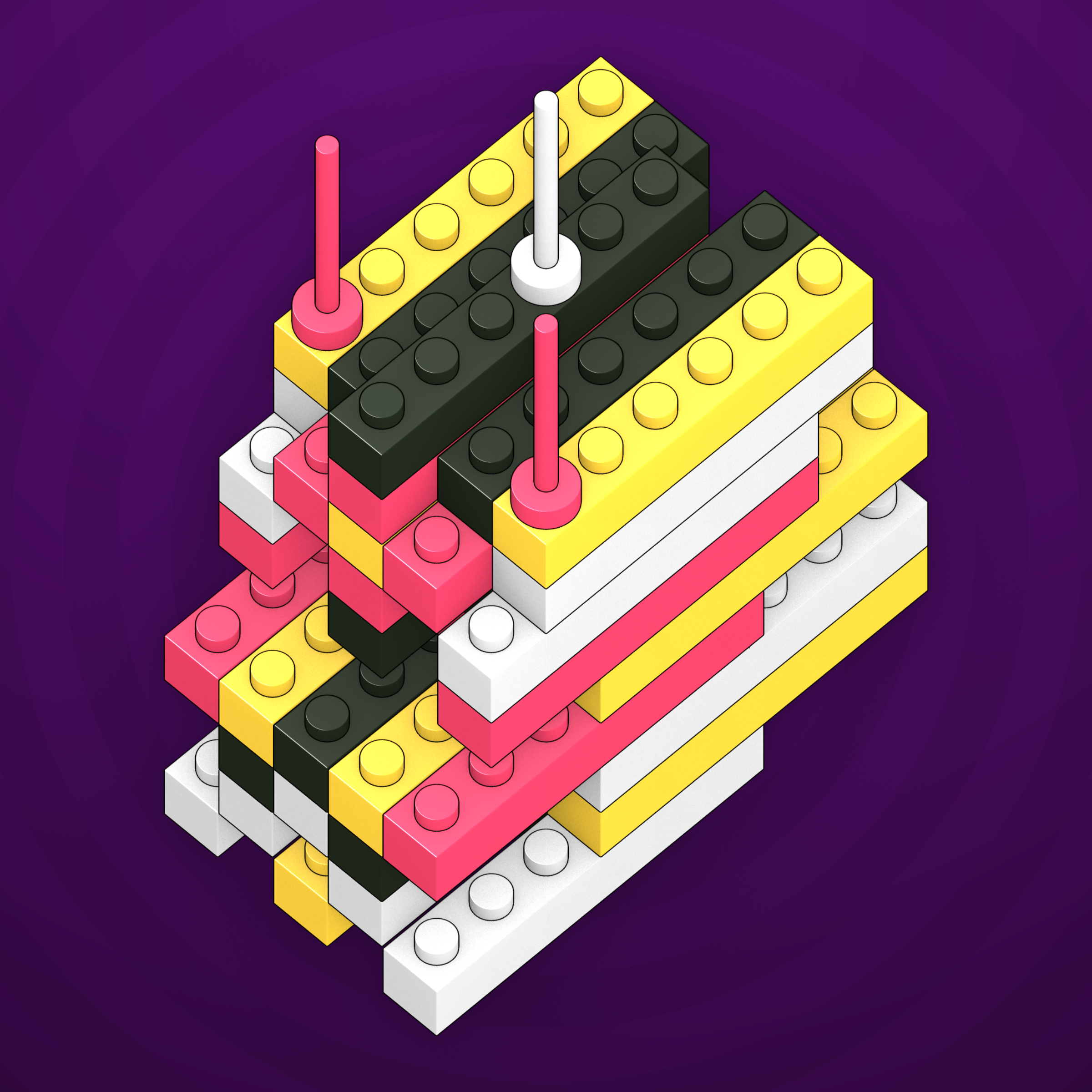 Art Blocks - Art Blocks v2 - Click #582 - NFT # 263000582