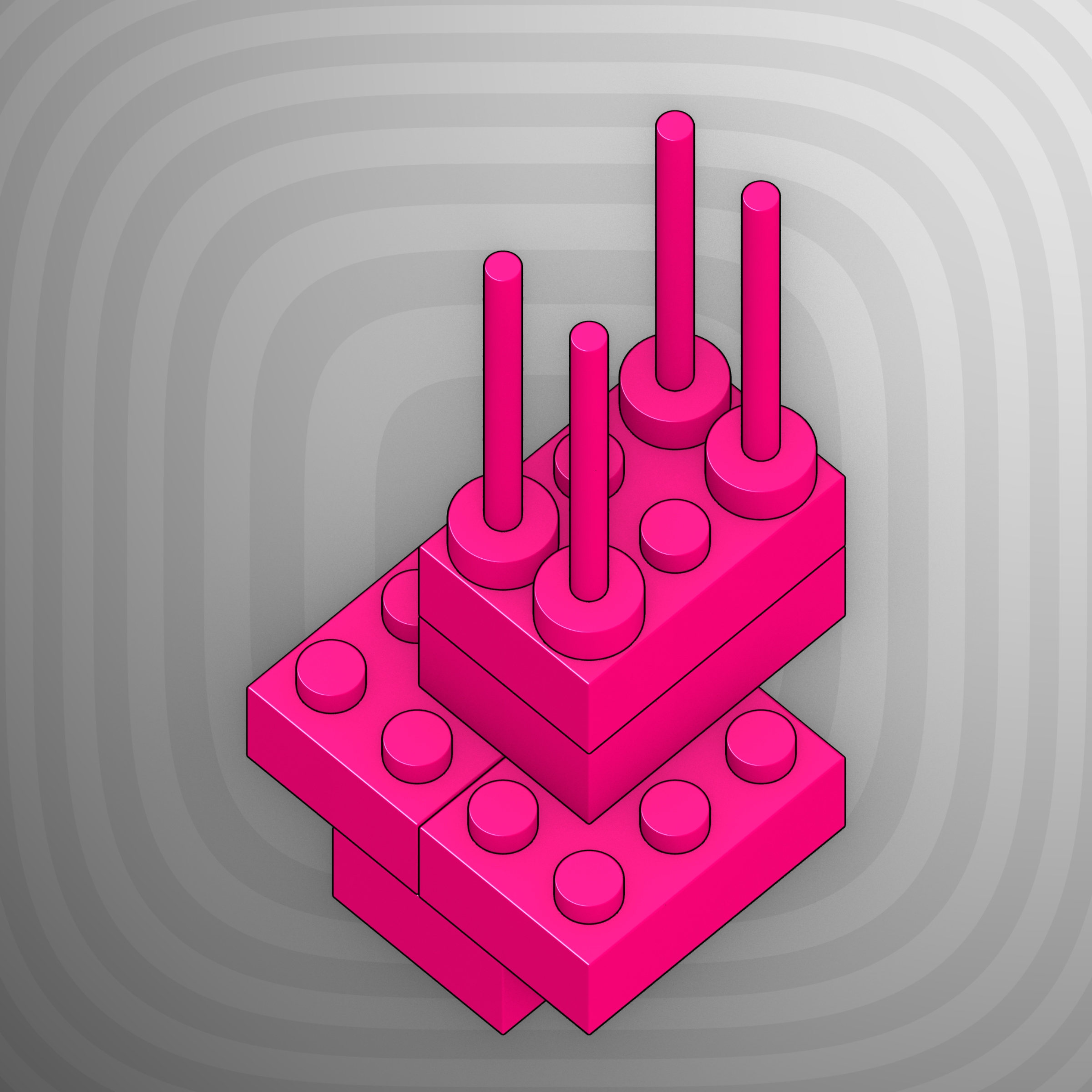 Art Blocks - Art Blocks v2 - Click #585 - NFT # 263000585