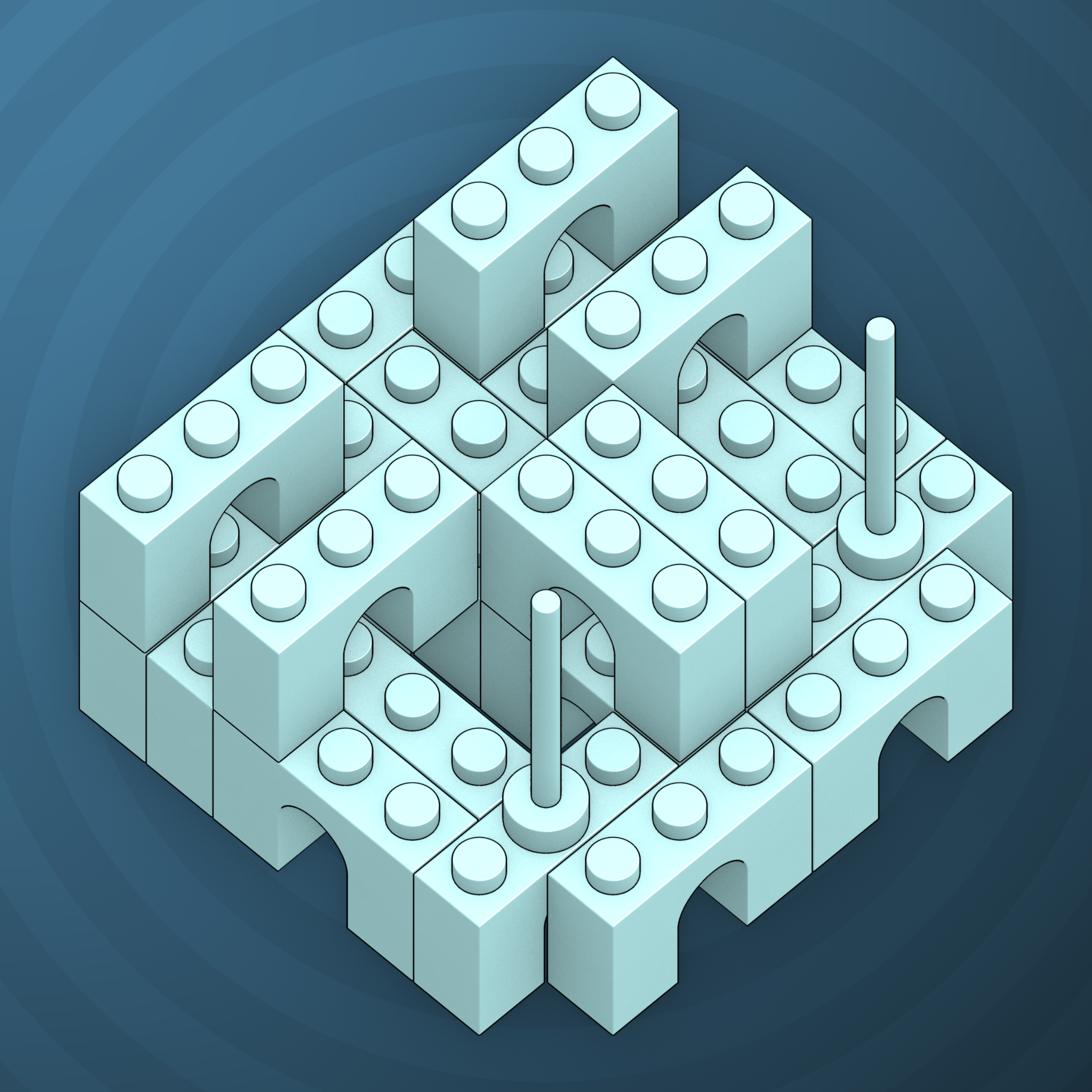 Art Blocks - Art Blocks v2 - Click #587 - NFT # 263000587