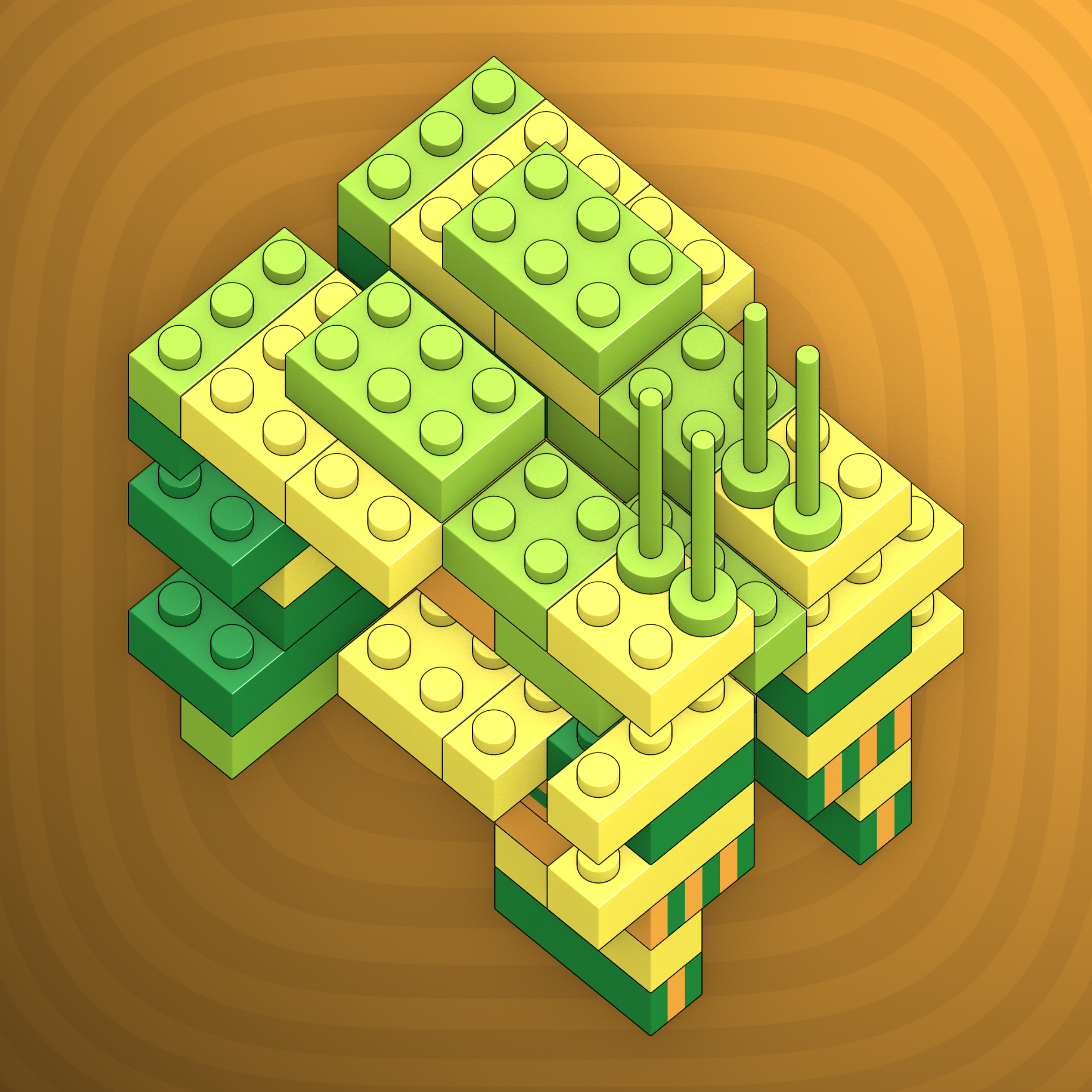 Art Blocks - Art Blocks v2 - Click #590 - NFT # 263000590