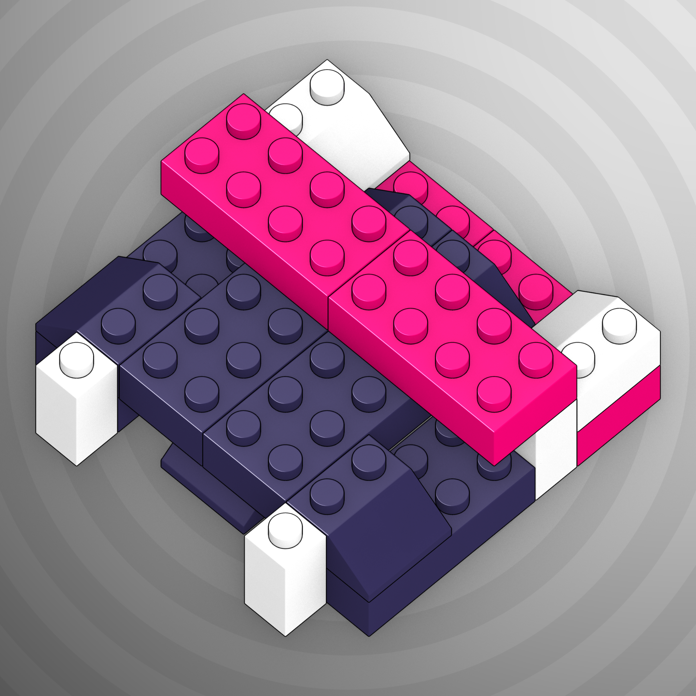 Art Blocks - Art Blocks v2 - Click #595 - NFT # 263000595