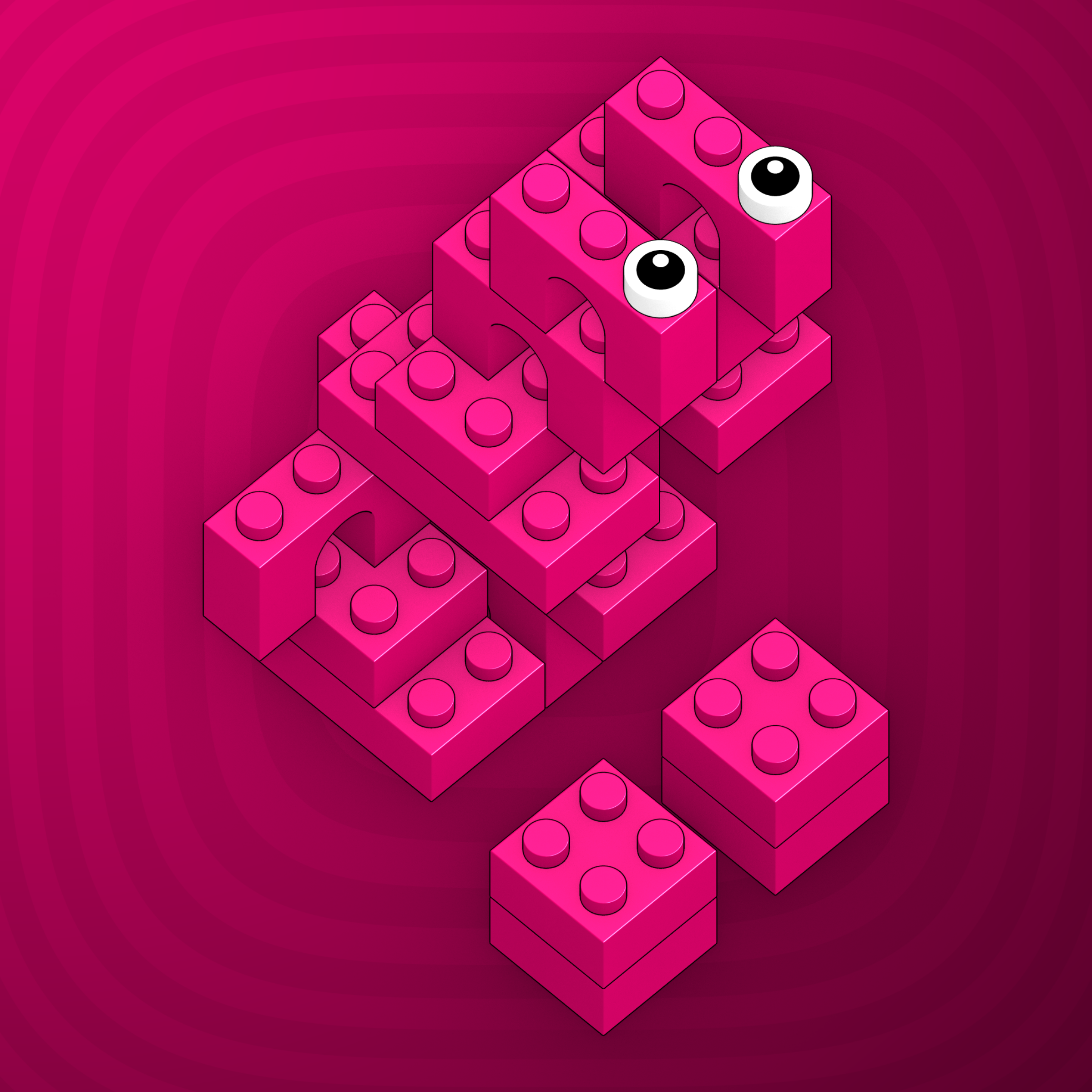 Art Blocks - Art Blocks v2 - Click #601 - NFT # 263000601