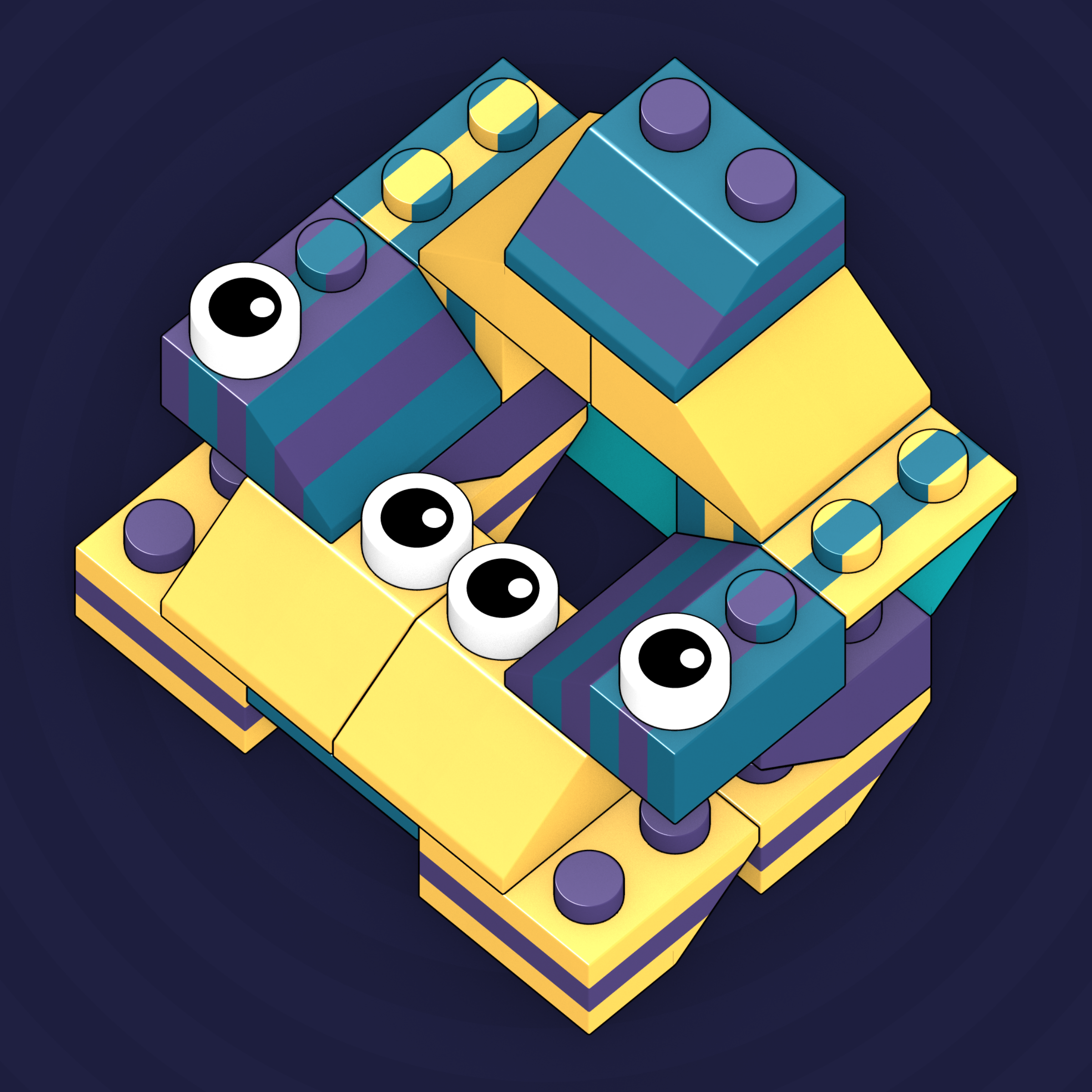 Art Blocks - Art Blocks v2 - Click #603 - NFT # 263000603