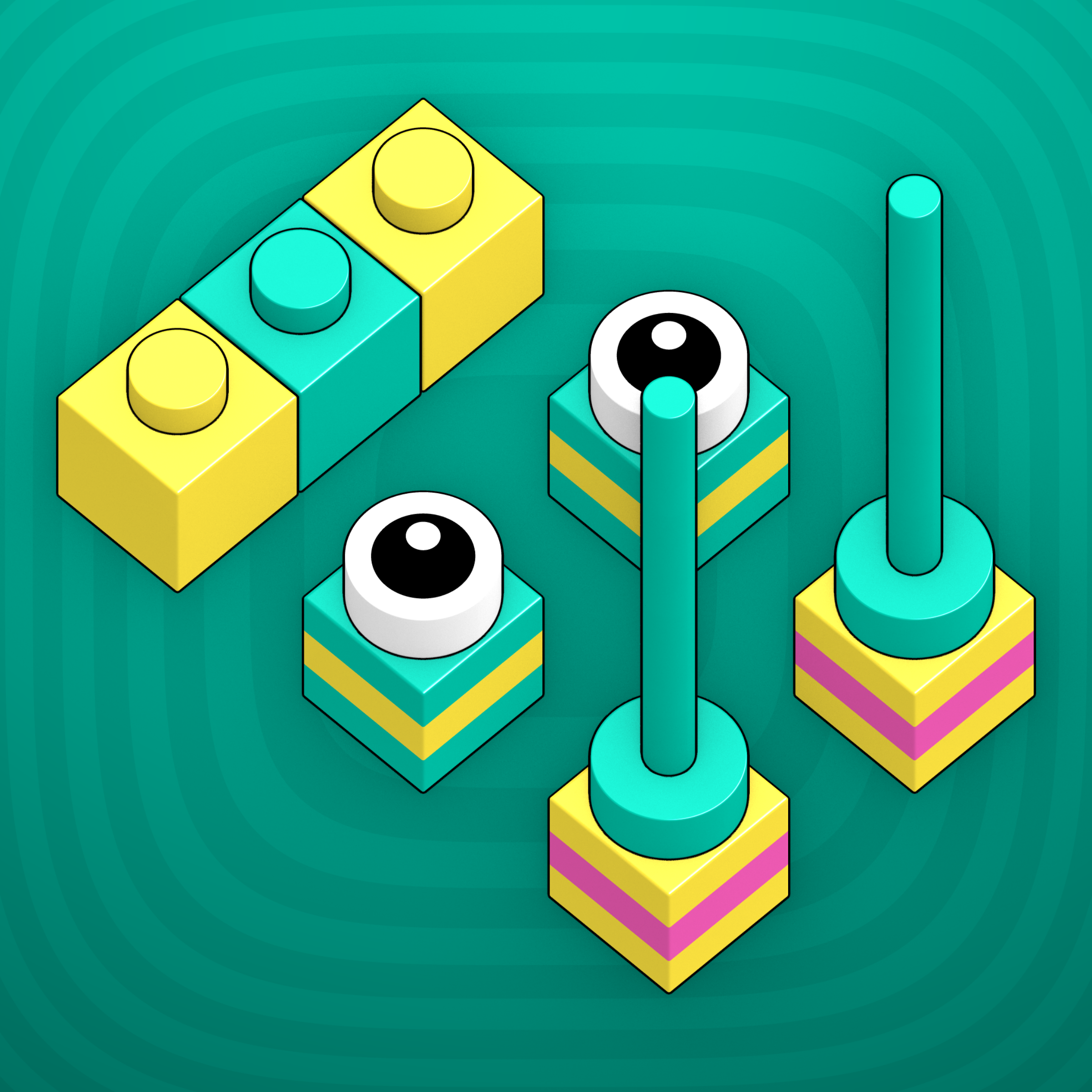 Art Blocks - Art Blocks v2 - Click #608 - NFT # 263000608