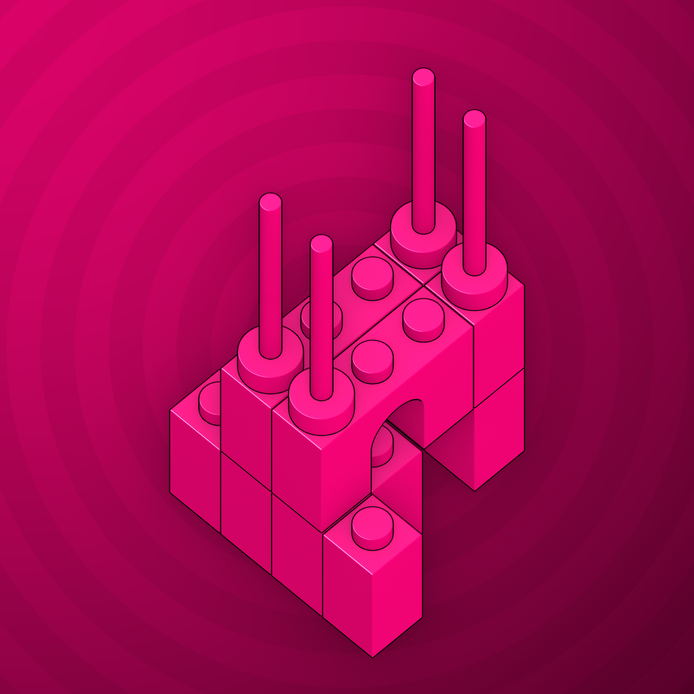 Art Blocks - Art Blocks v2 - Click #611 - NFT # 263000611