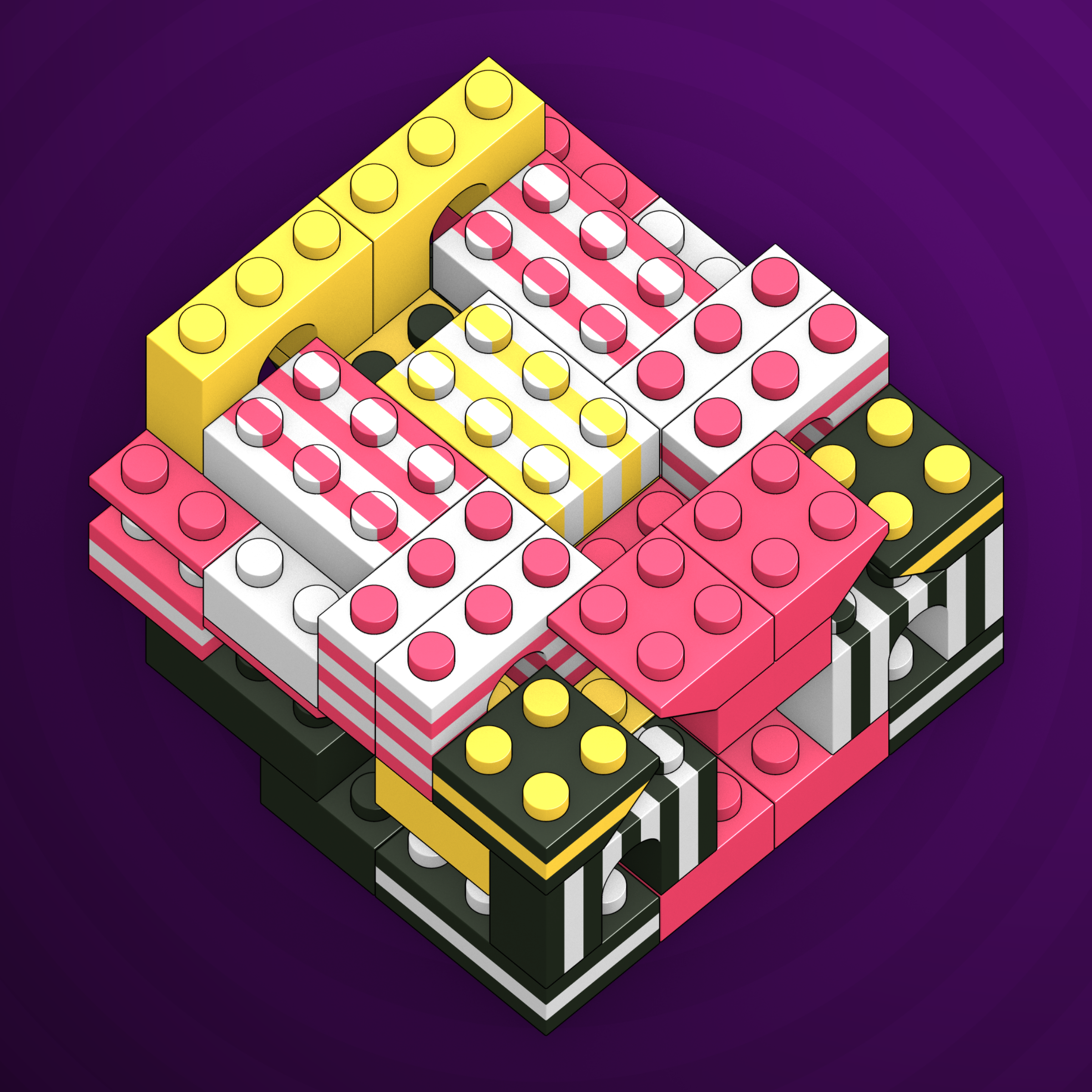 Art Blocks - Art Blocks v2 - Click #613 - NFT # 263000613