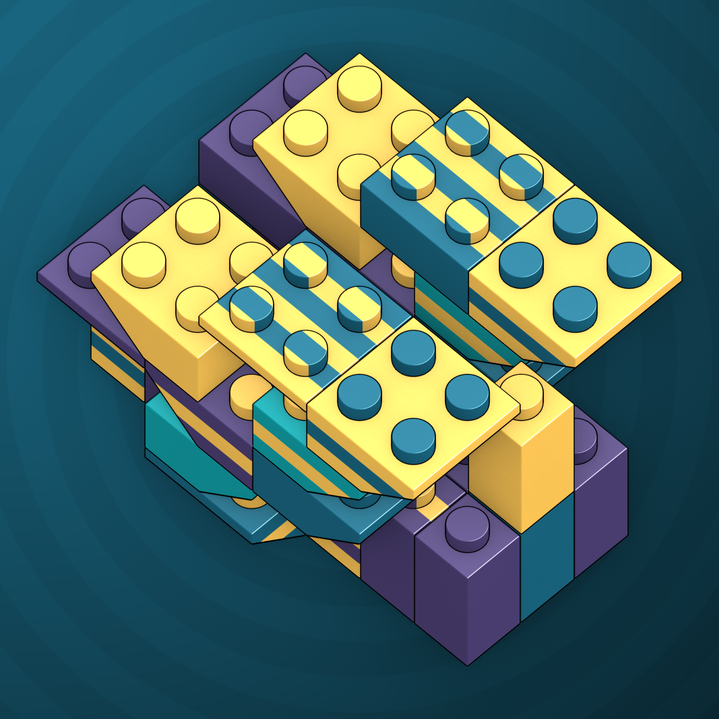 Art Blocks - Art Blocks v2 - Click #617 - NFT # 263000617