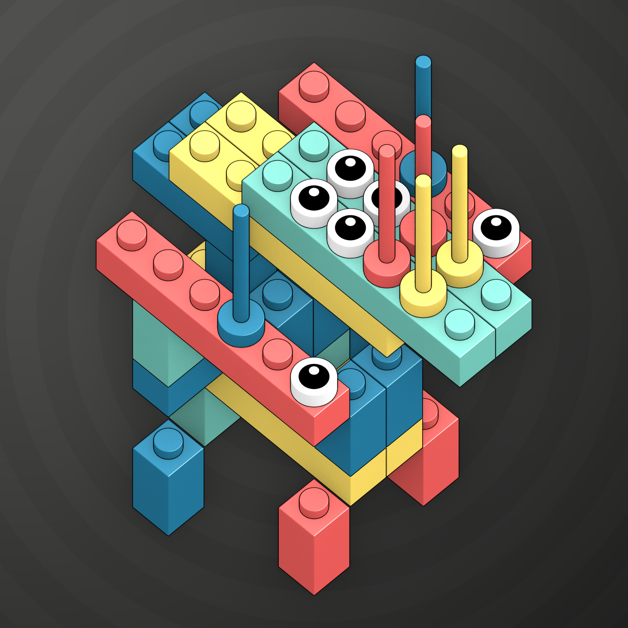 Art Blocks - Art Blocks v2 - Click #620 - NFT # 263000620