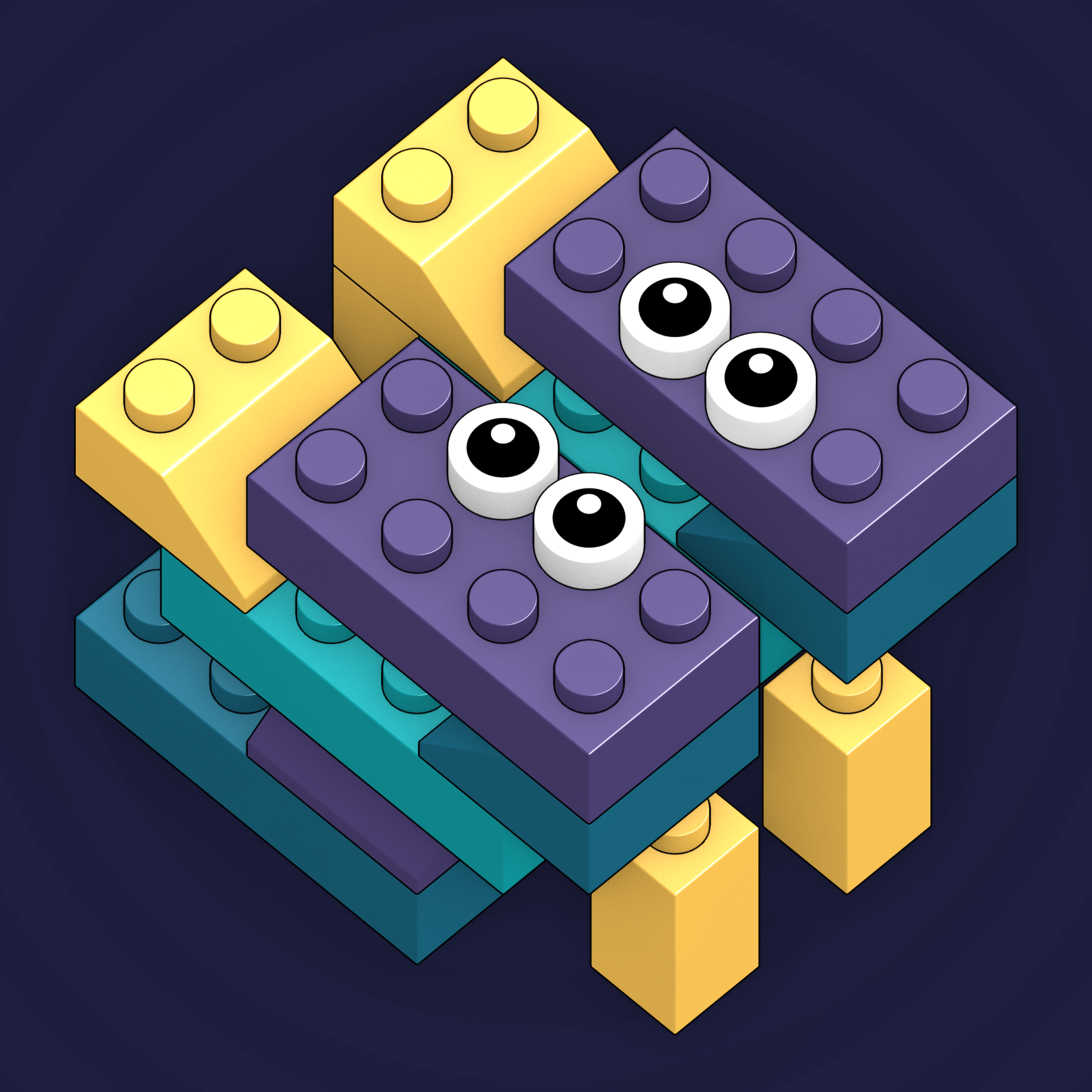 Art Blocks - Art Blocks v2 - Click #625 - NFT # 263000625