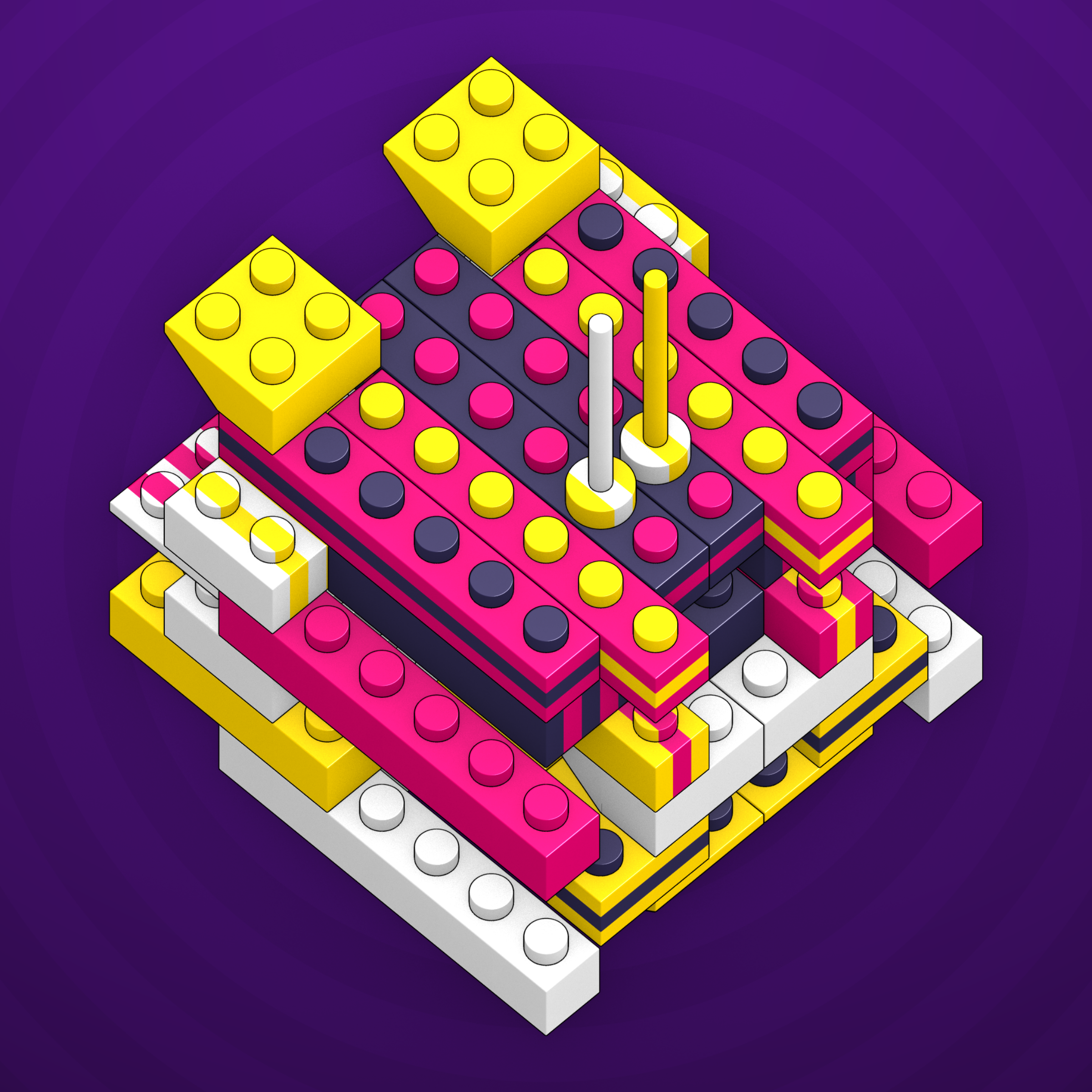 Art Blocks - Art Blocks v2 - Click #626 - NFT # 263000626