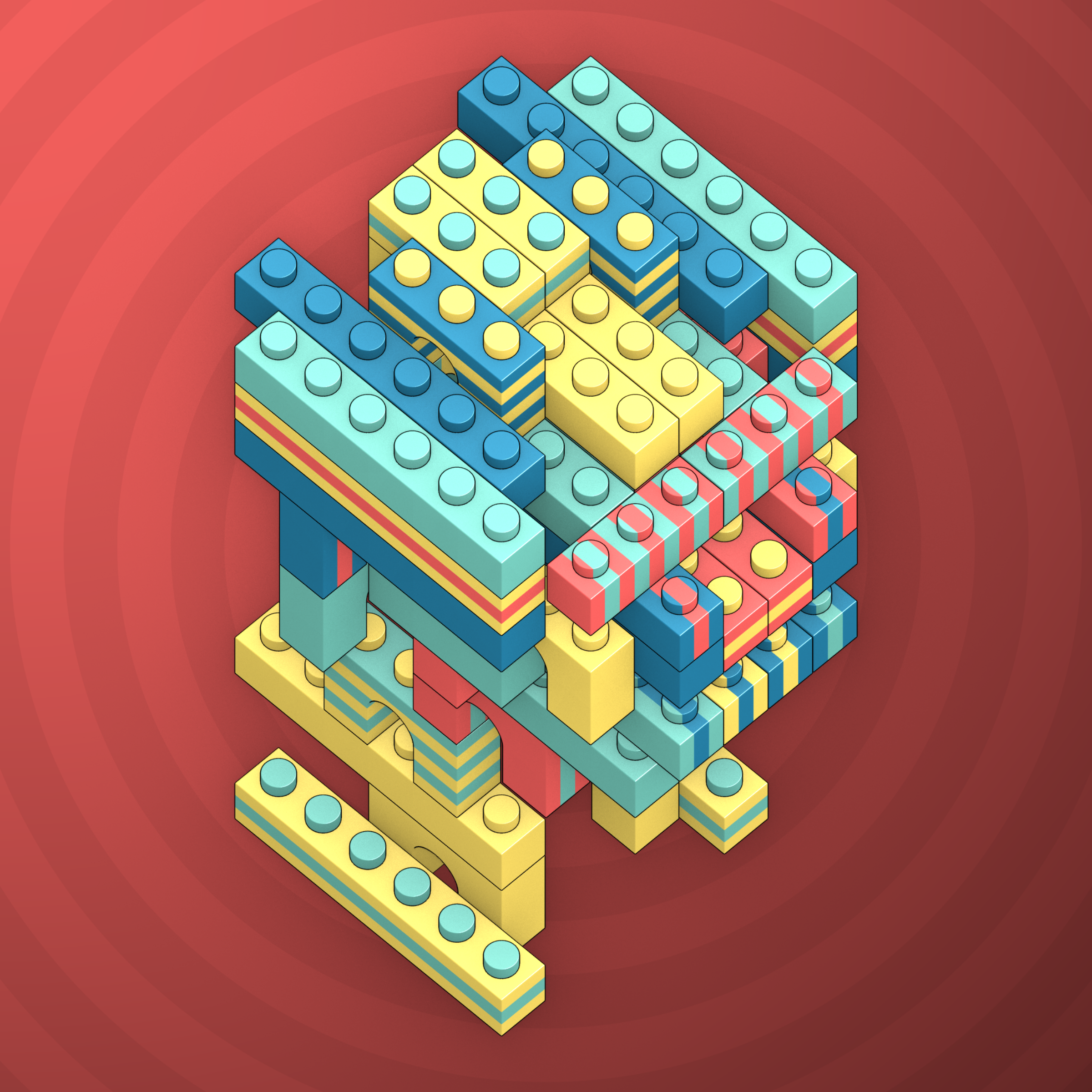 Art Blocks - Art Blocks v2 - Click #627 - NFT # 263000627