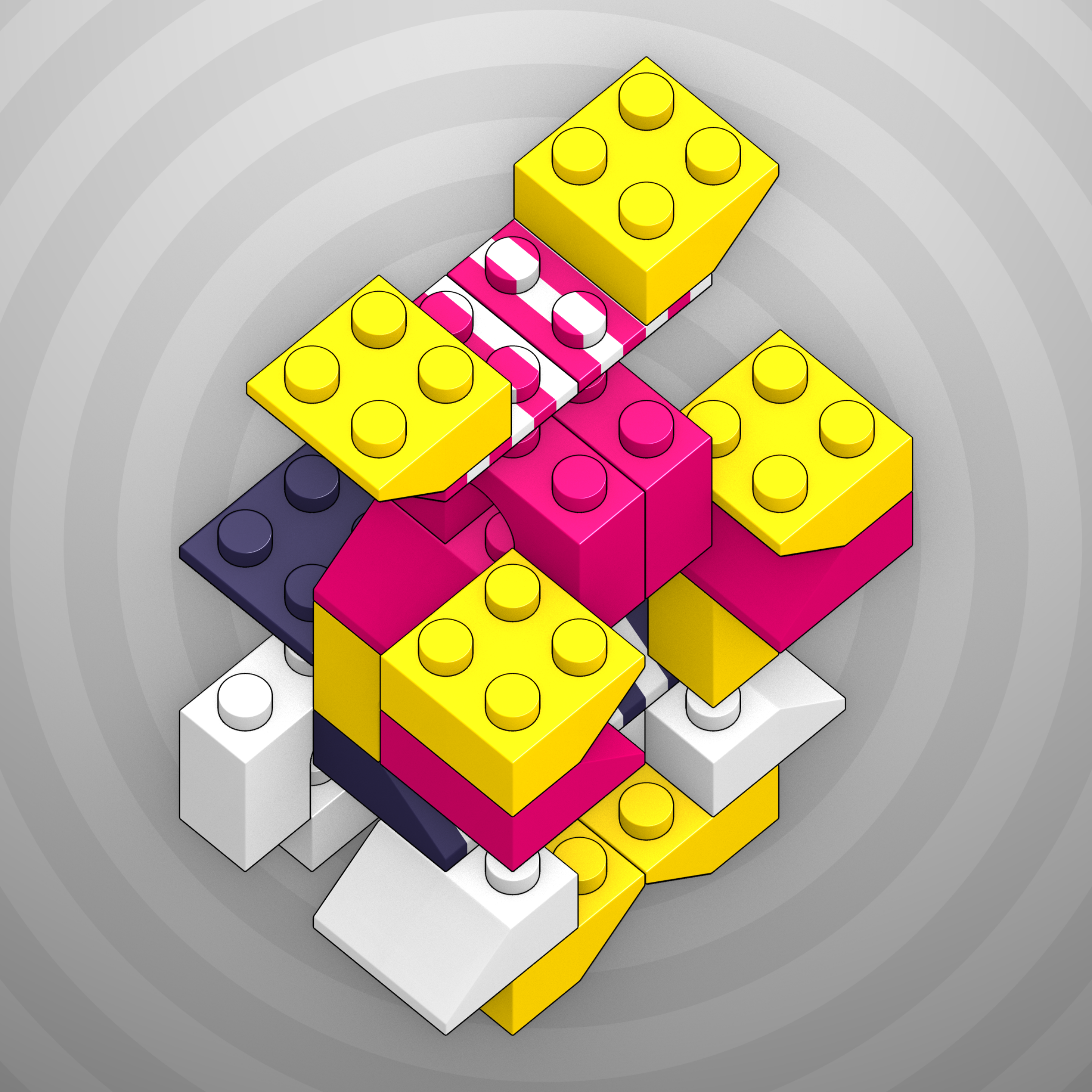 Art Blocks - Art Blocks v2 - Click #637 - NFT # 263000637