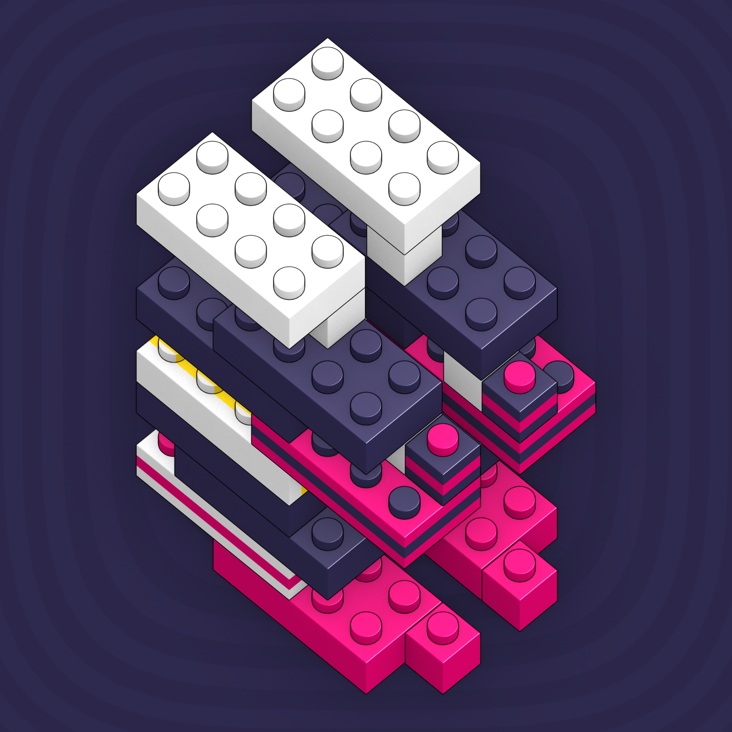 Art Blocks - Art Blocks v2 - Click #640 - NFT # 263000640