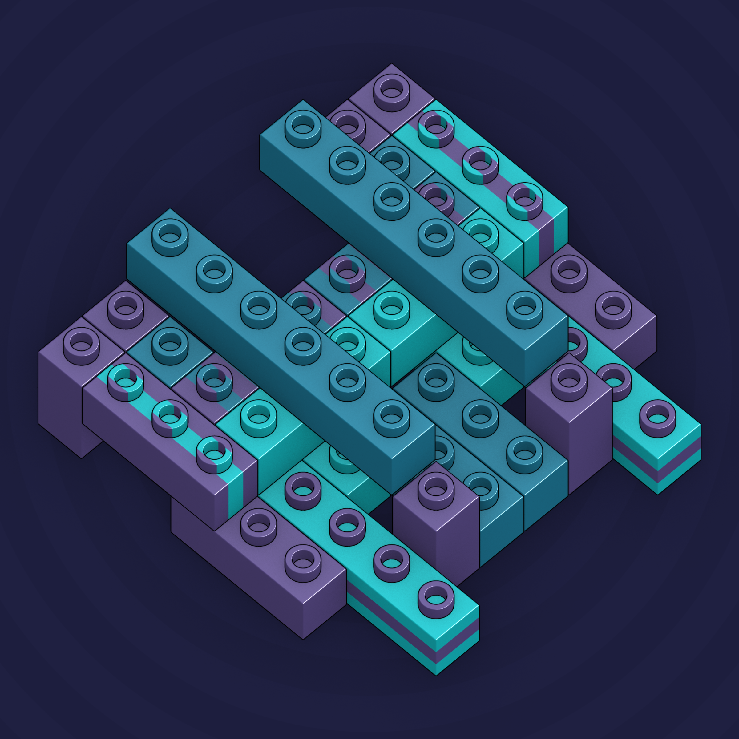 Art Blocks - Art Blocks v2 - Click #641 - NFT # 263000641