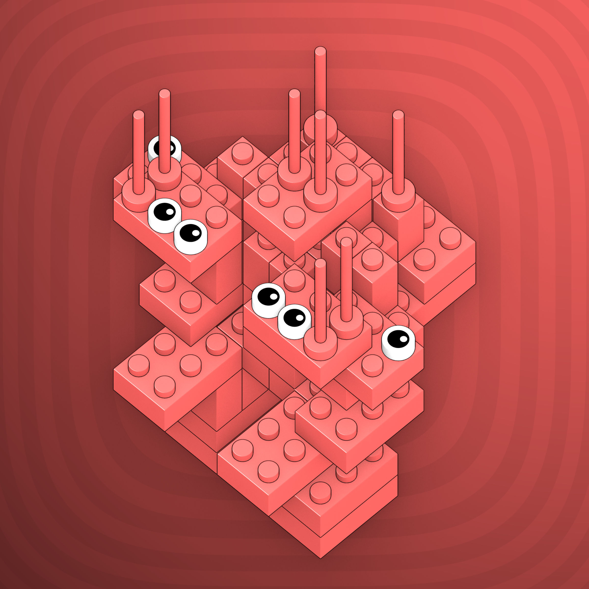 Art Blocks - Art Blocks v2 - Click #648 - NFT # 263000648