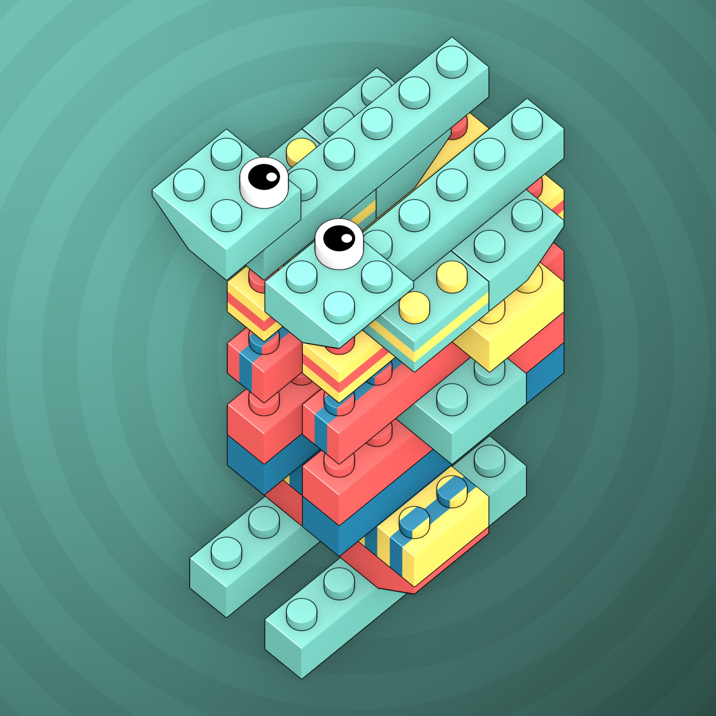 Art Blocks - Art Blocks v2 - Click #649 - NFT # 263000649