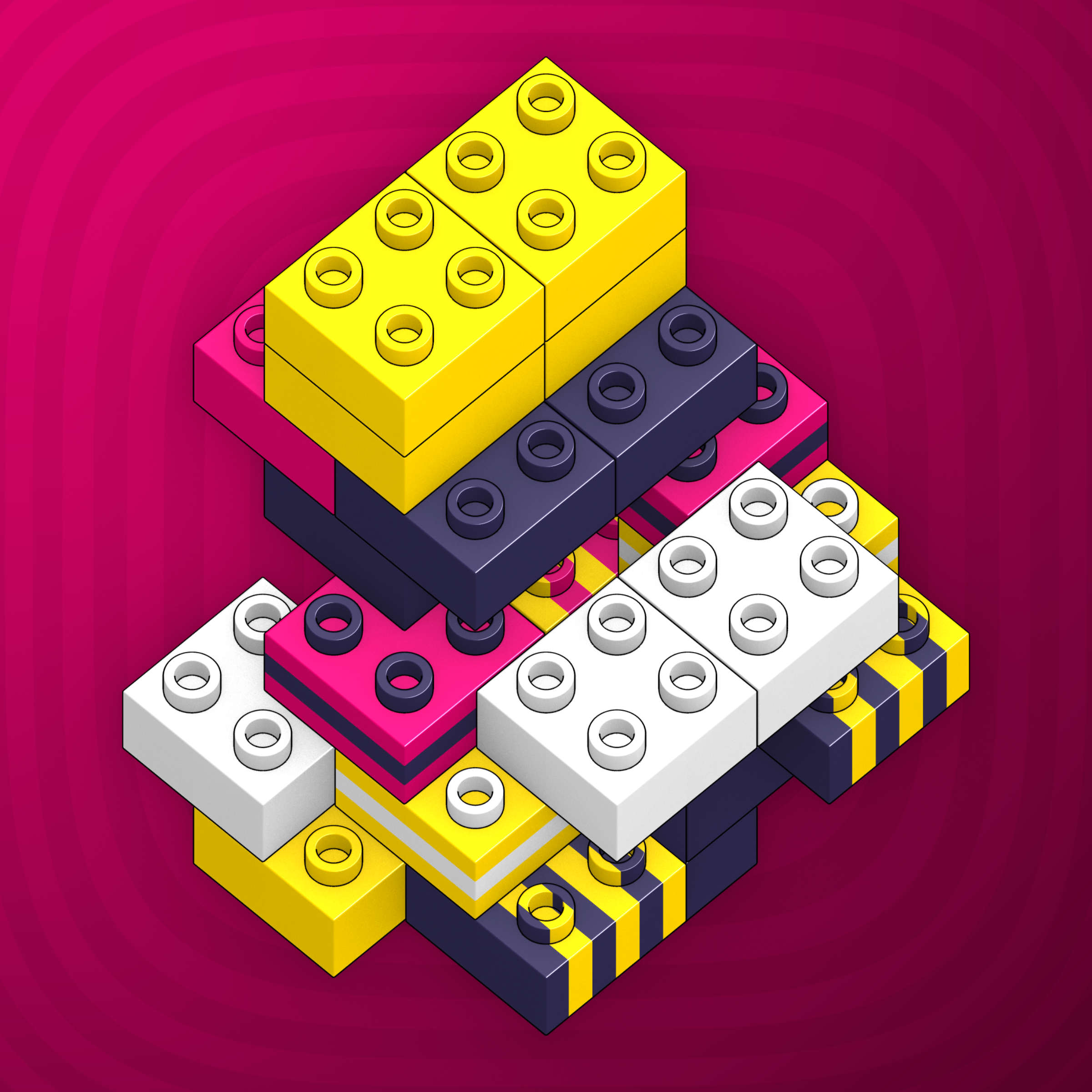 Art Blocks - Art Blocks v2 - Click #662 - NFT # 263000662