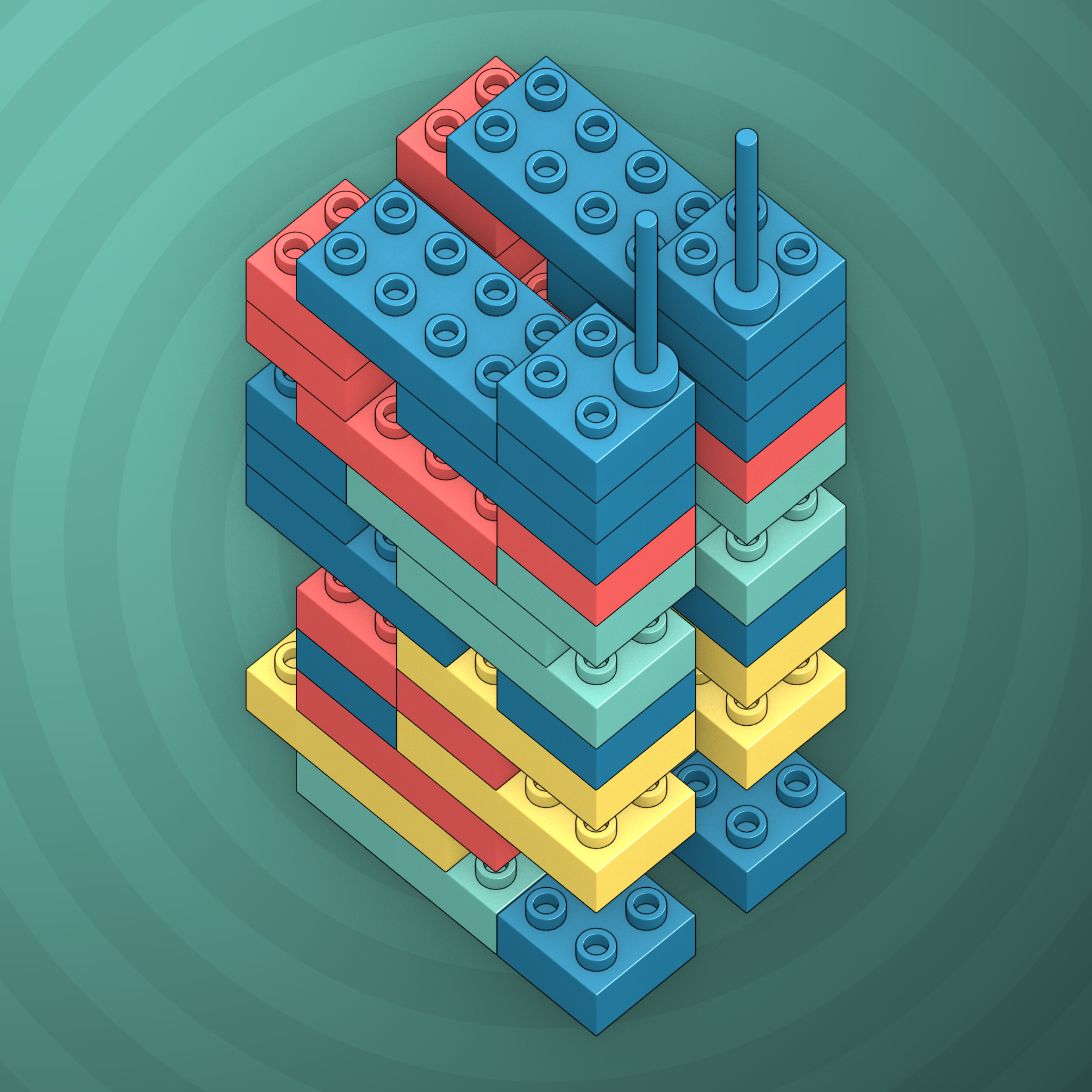 Art Blocks - Art Blocks v2 - Click #664 - NFT # 263000664