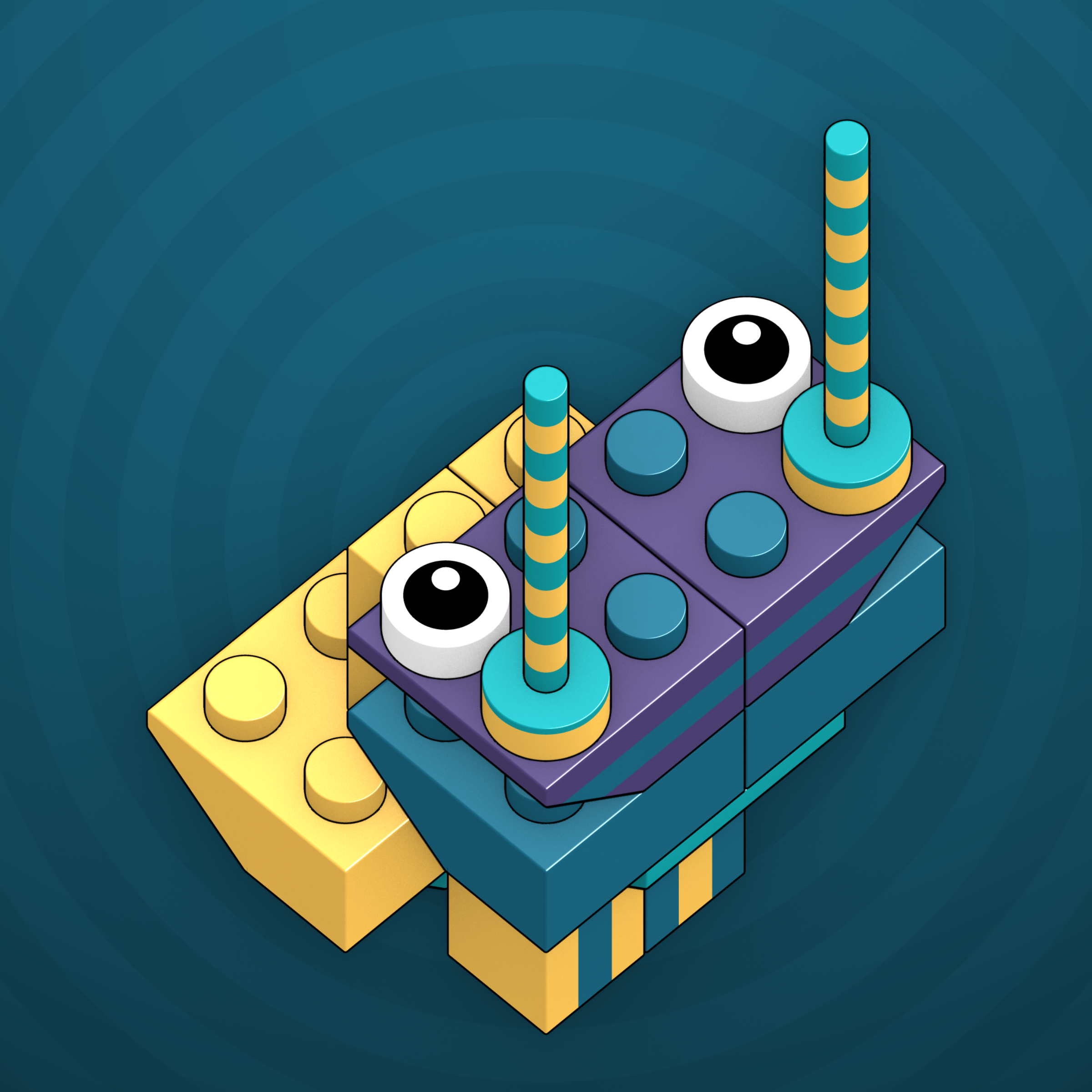 Art Blocks - Art Blocks v2 - Click #670 - NFT # 263000670