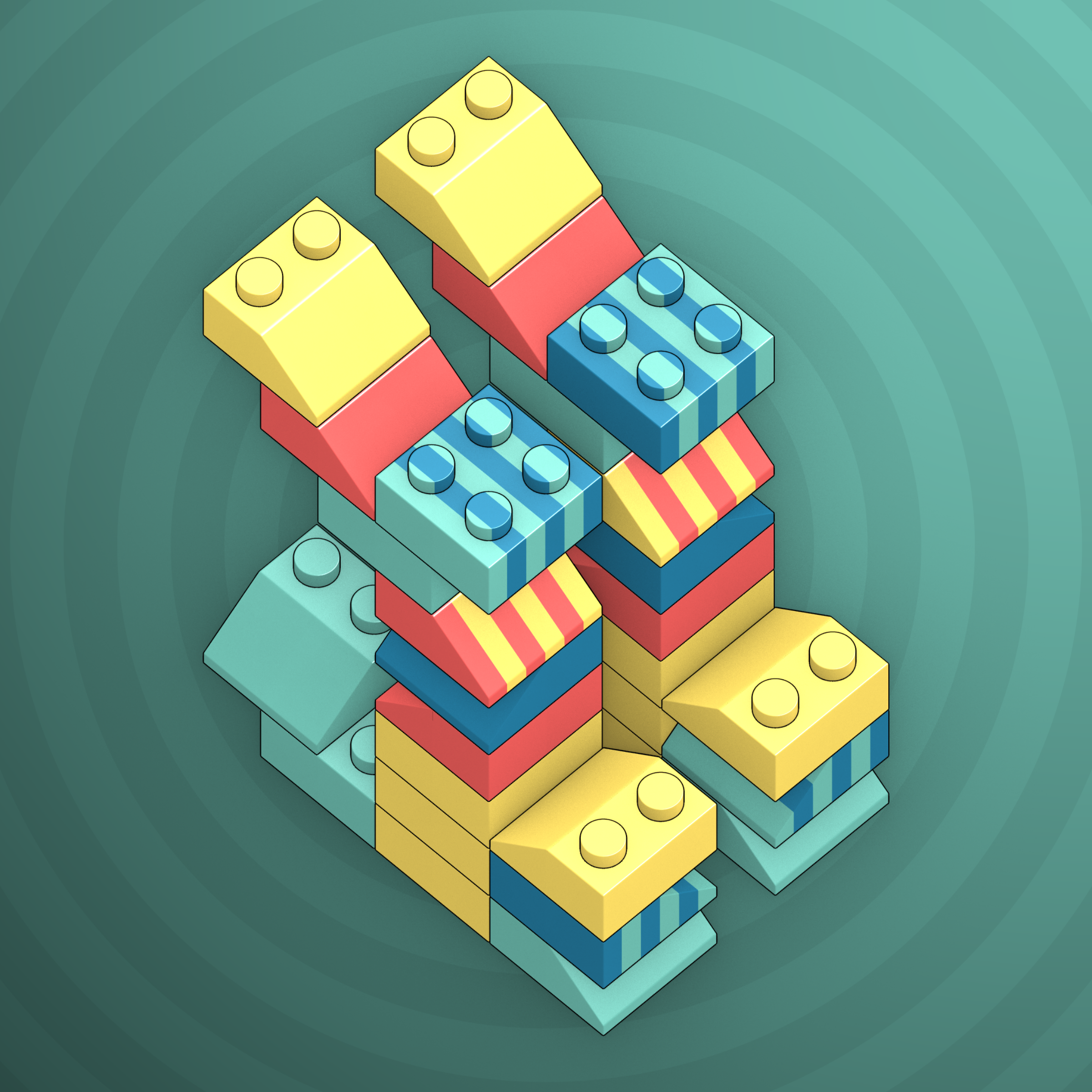 Art Blocks - Art Blocks v2 - Click #678 - NFT # 263000678