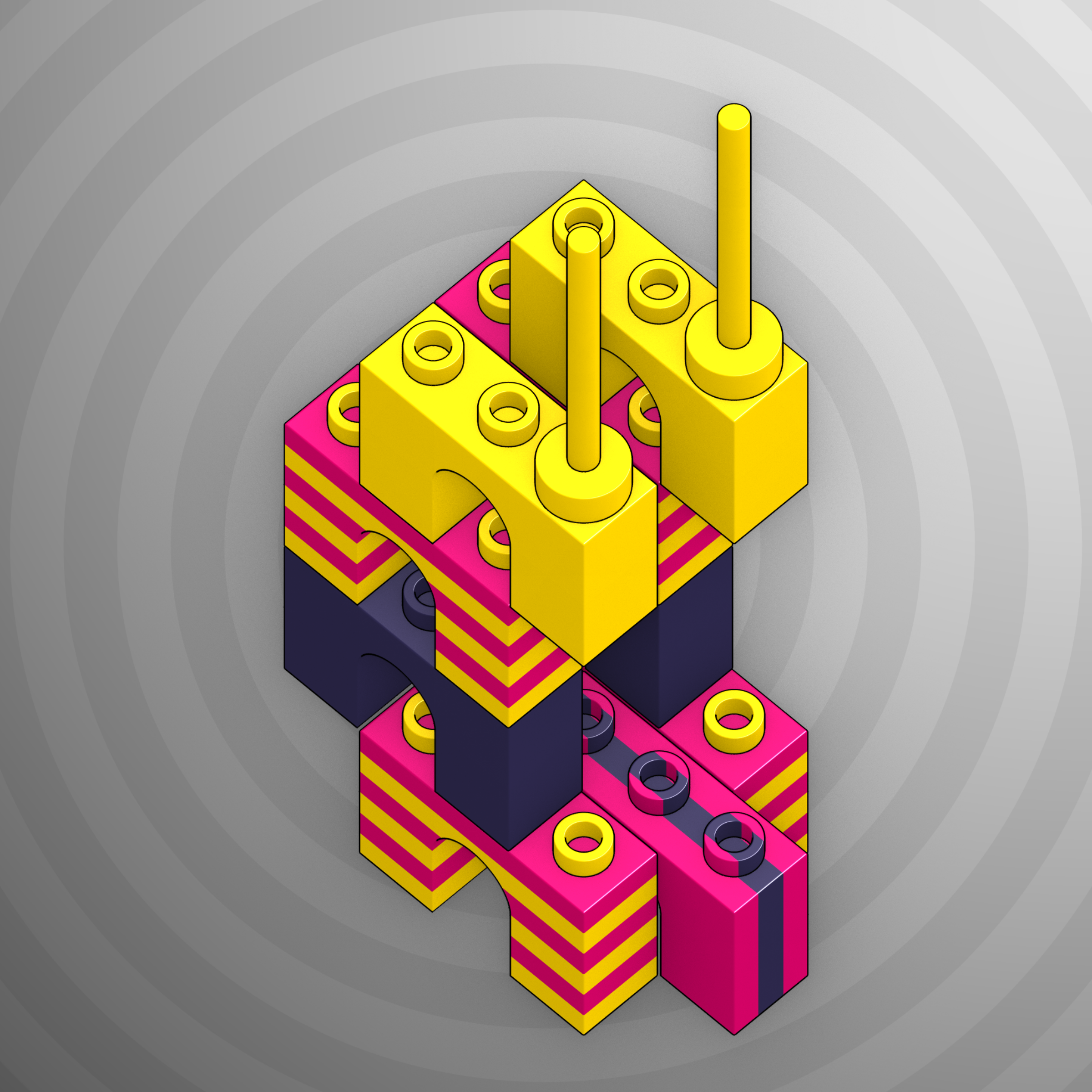 Art Blocks - Art Blocks v2 - Click #679 - NFT # 263000679