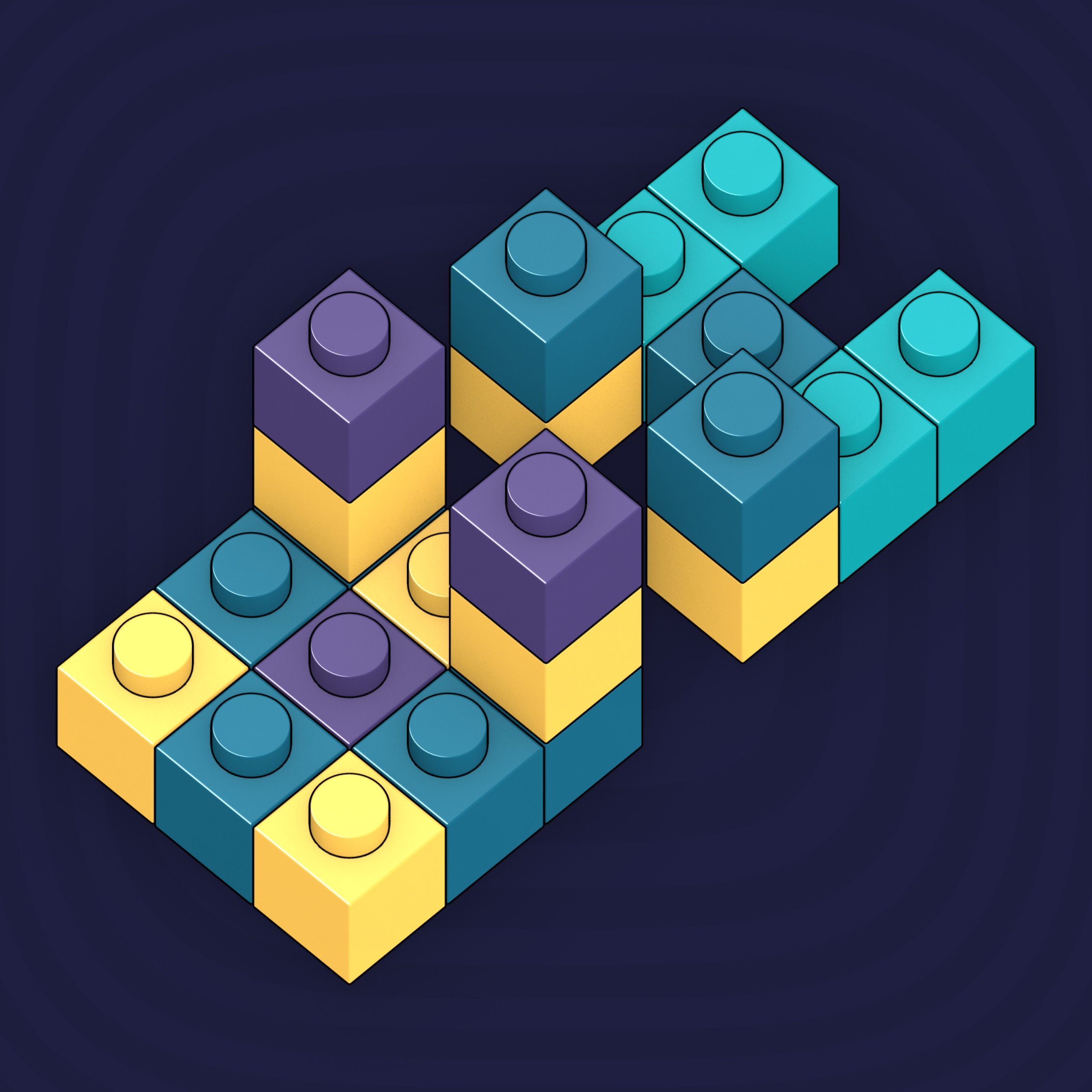 Art Blocks - Art Blocks v2 - Click #684 - NFT # 263000684