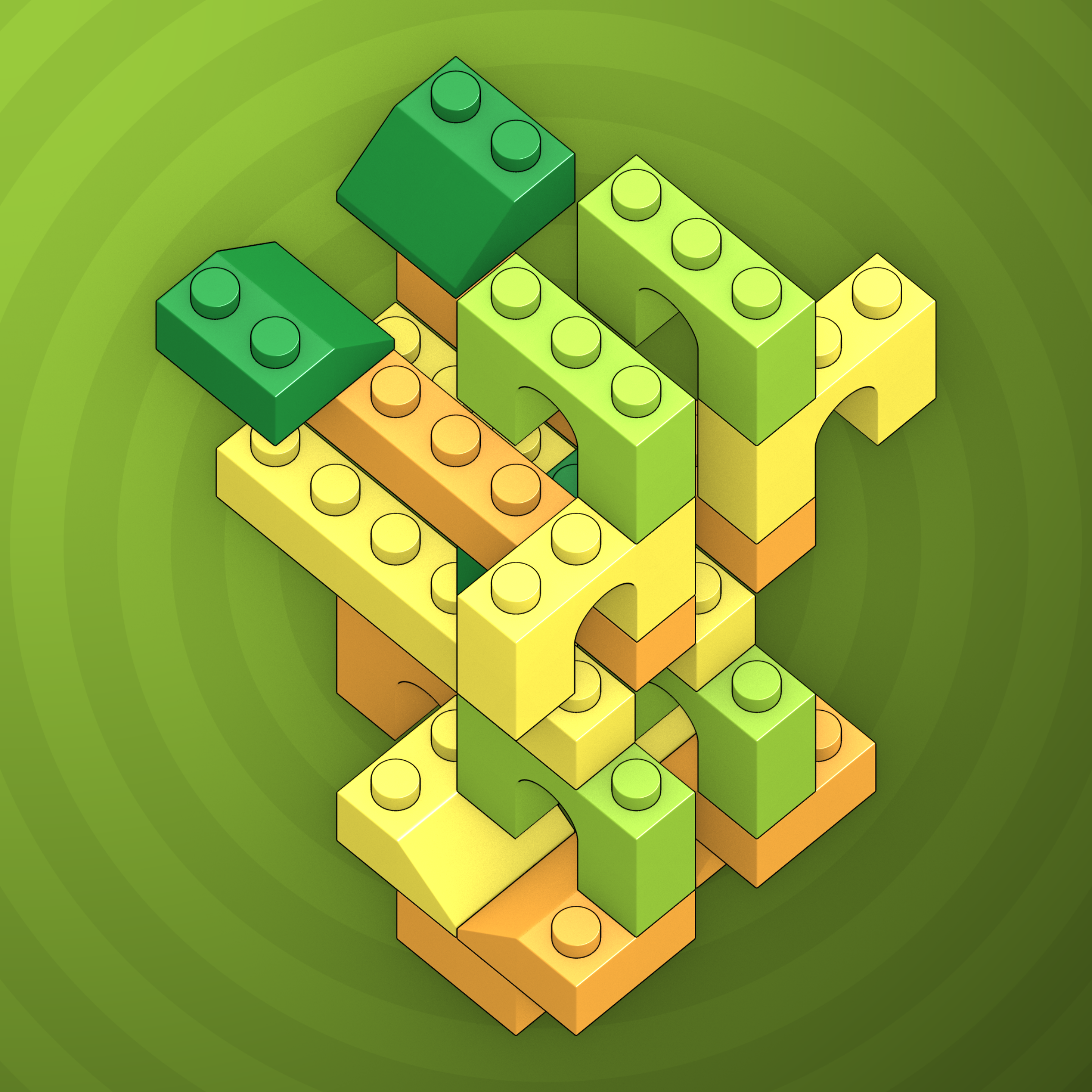 Art Blocks - Art Blocks v2 - Click #687 - NFT # 263000687