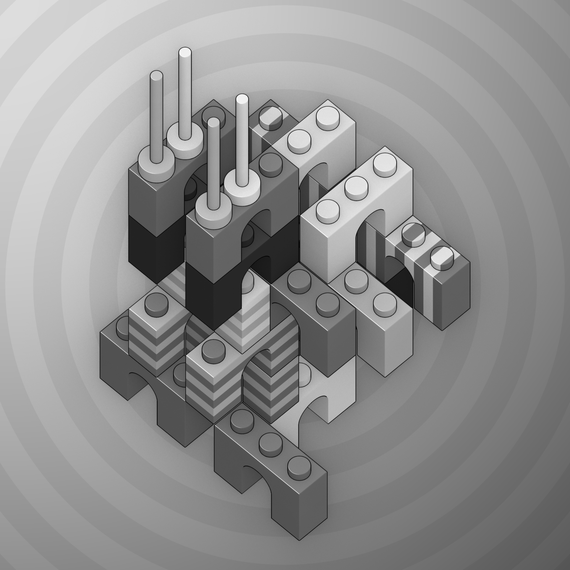 Art Blocks - Art Blocks v2 - Click #689 - NFT # 263000689