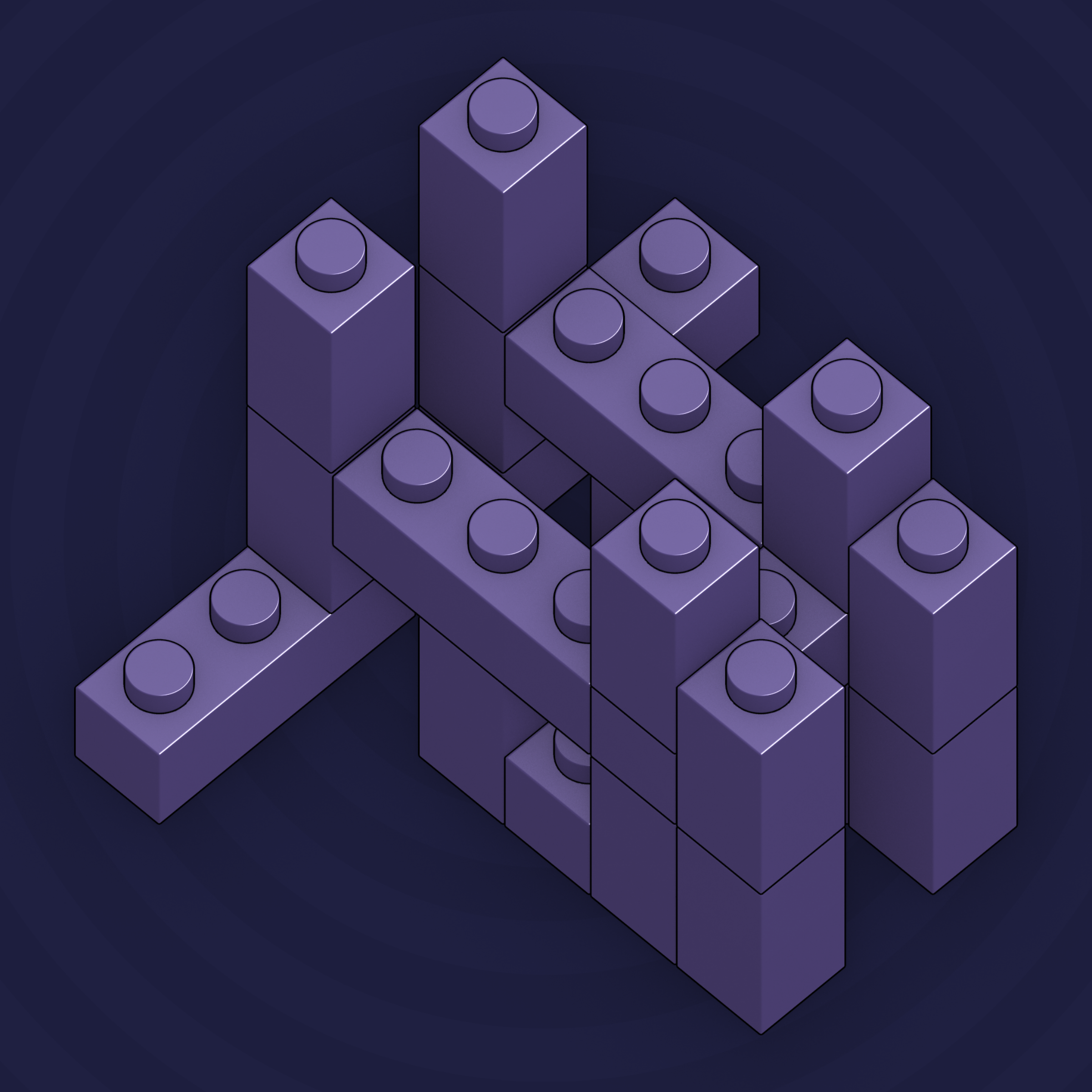 Art Blocks - Art Blocks v2 - Click #692 - NFT # 263000692