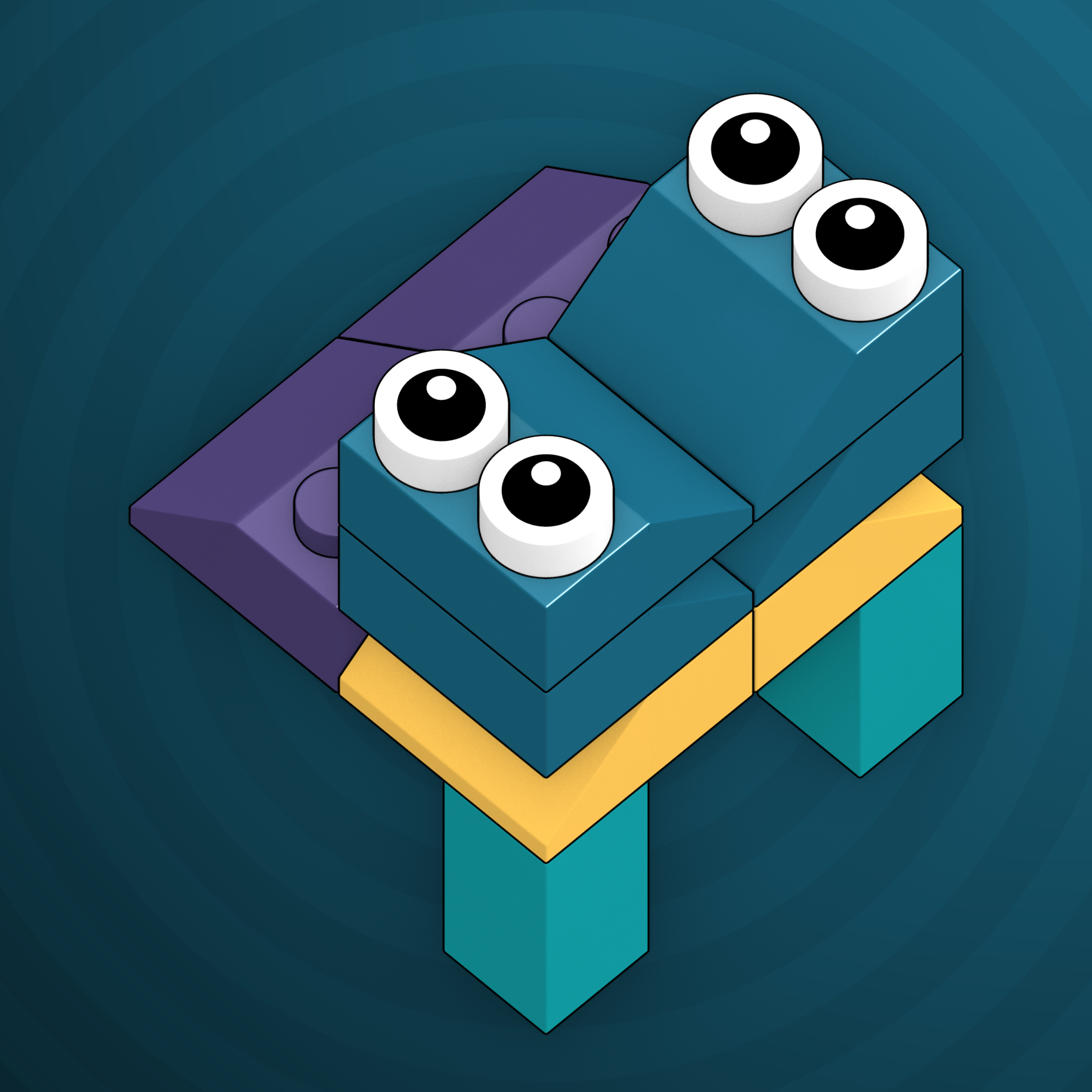 Art Blocks - Art Blocks v2 - Click #695 - NFT # 263000695