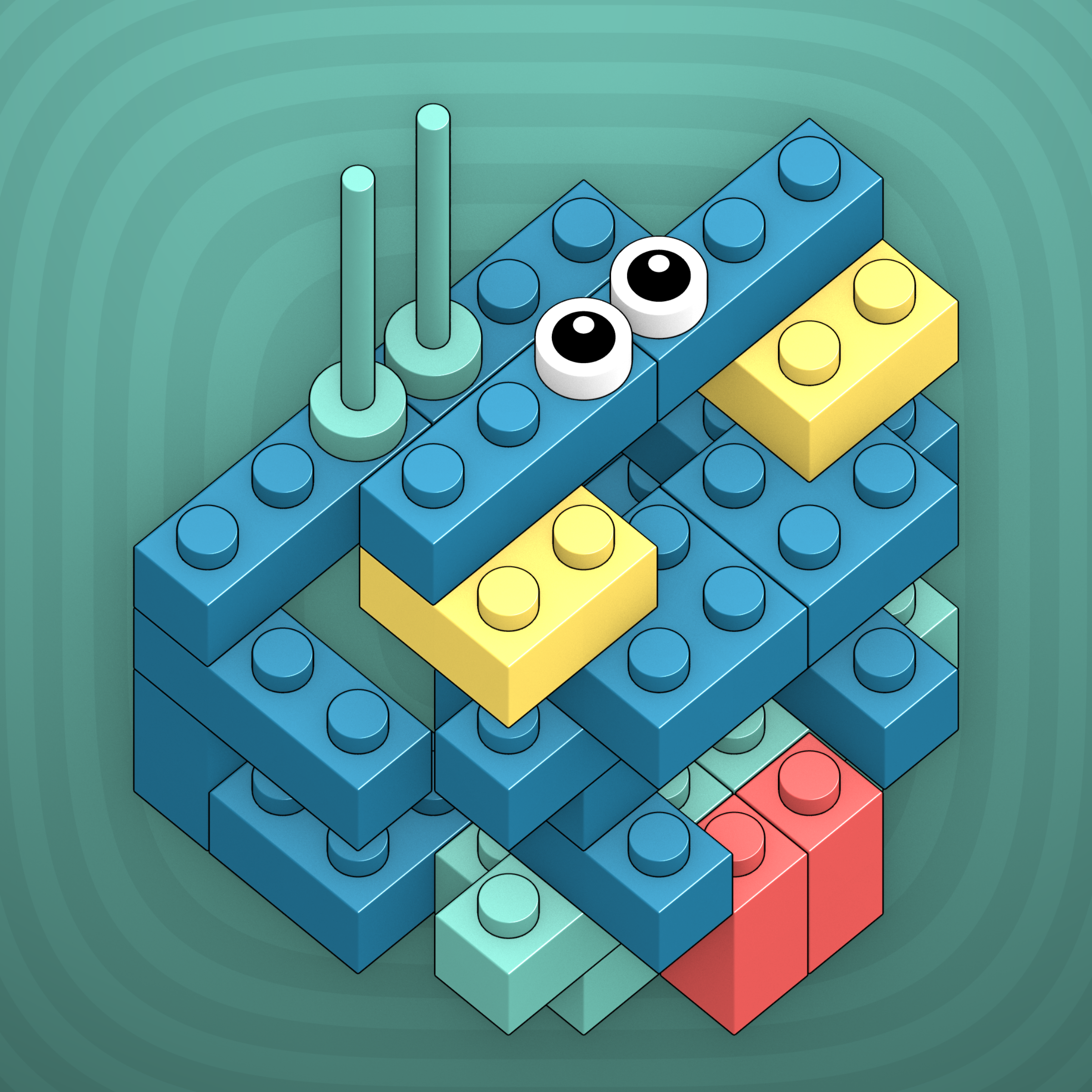 Art Blocks - Art Blocks v2 - Click #699 - NFT # 263000699