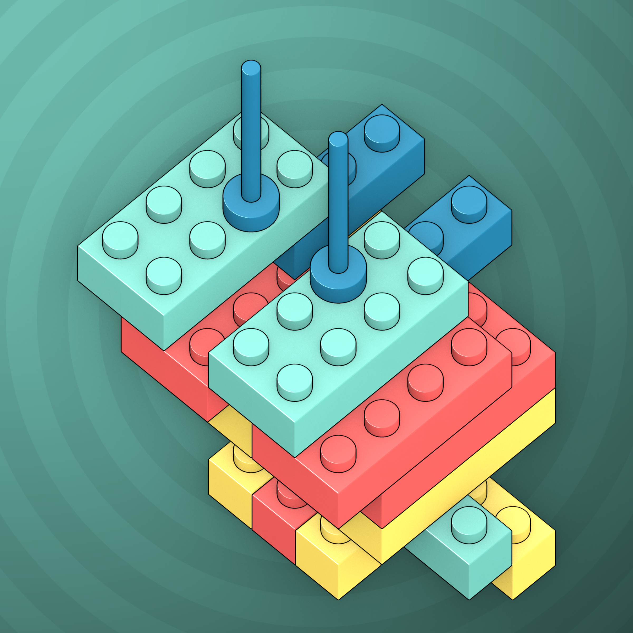 Art Blocks - Art Blocks v2 - Click #701 - NFT # 263000701