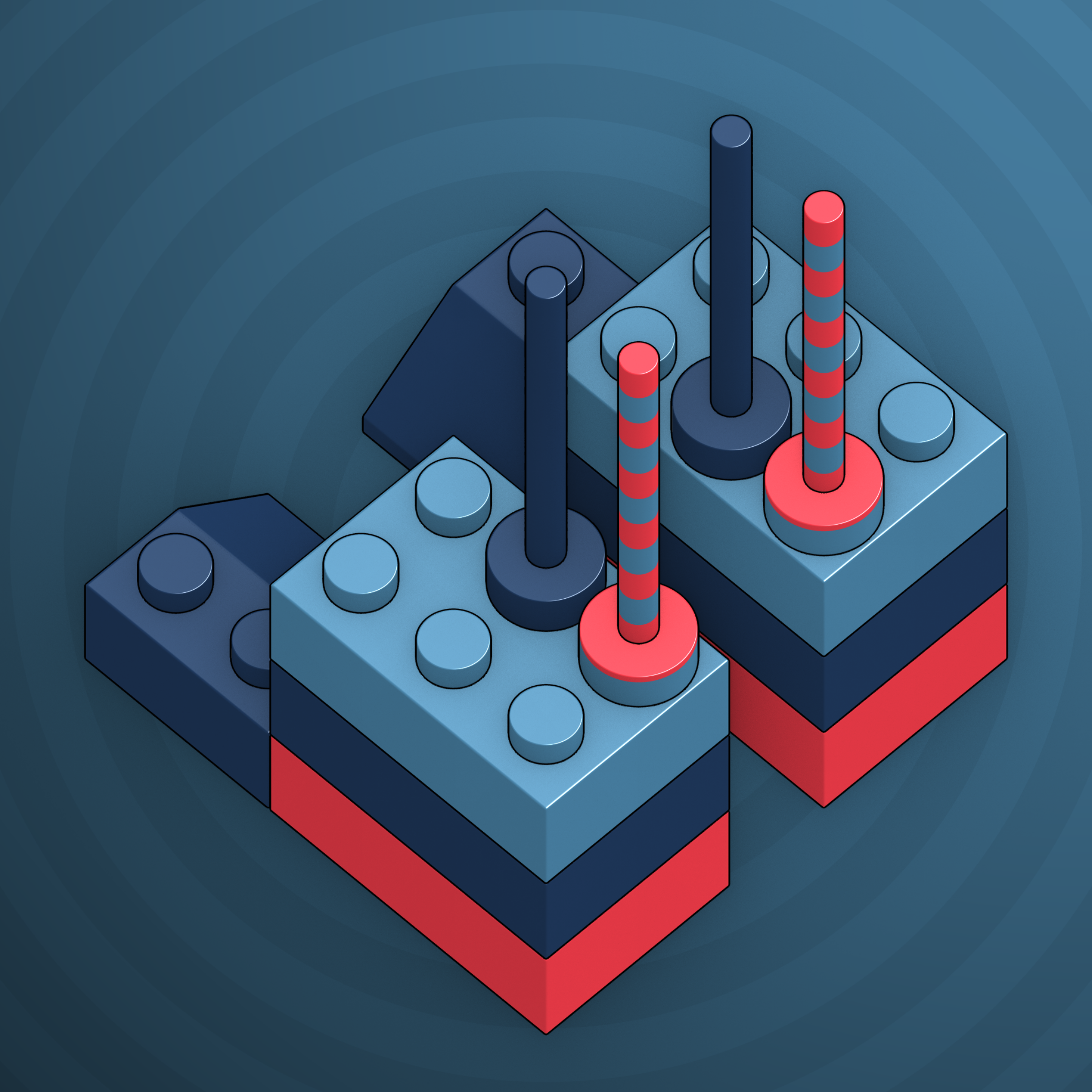 Art Blocks - Art Blocks v2 - Click #707 - NFT # 263000707