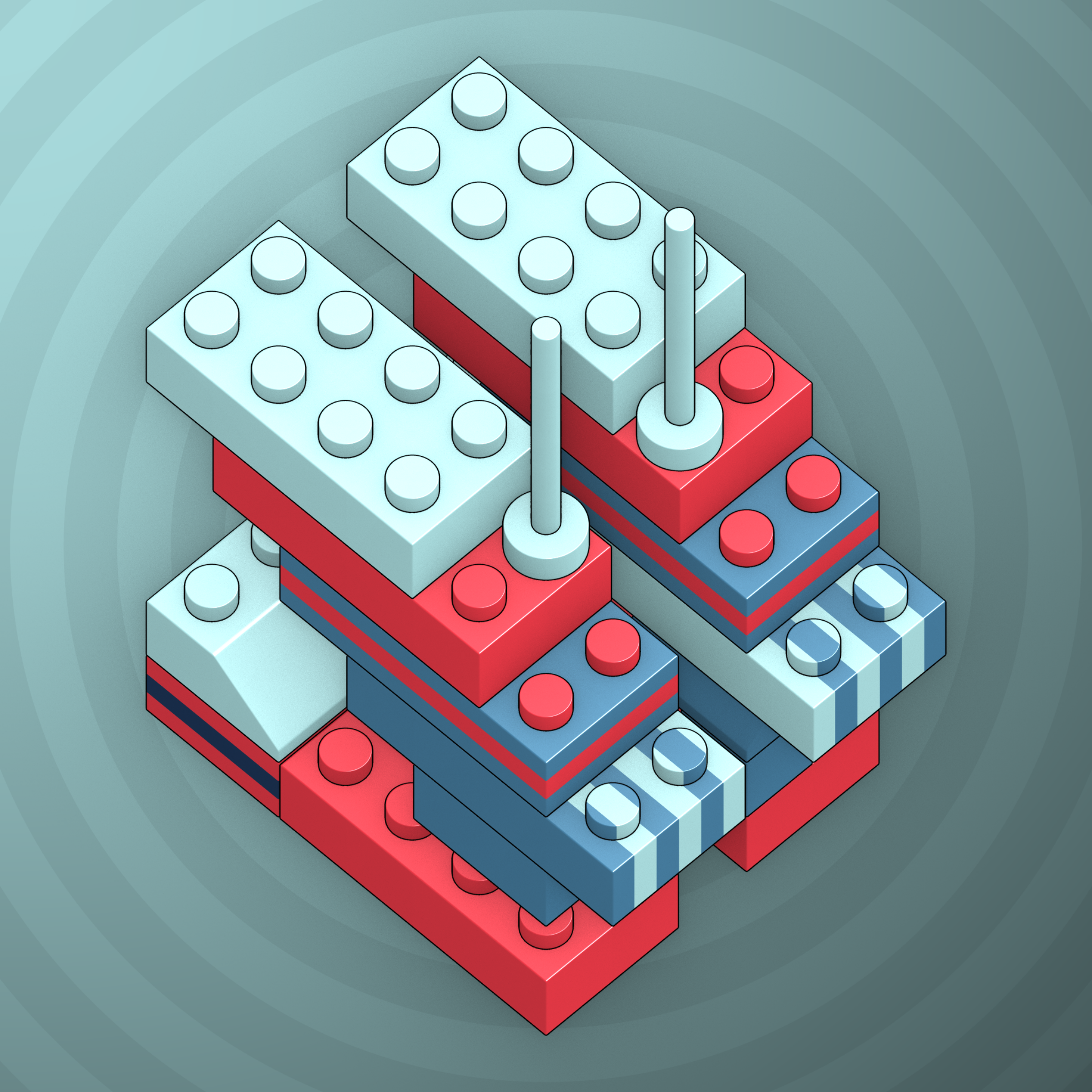 Art Blocks - Art Blocks v2 - Click #712 - NFT # 263000712