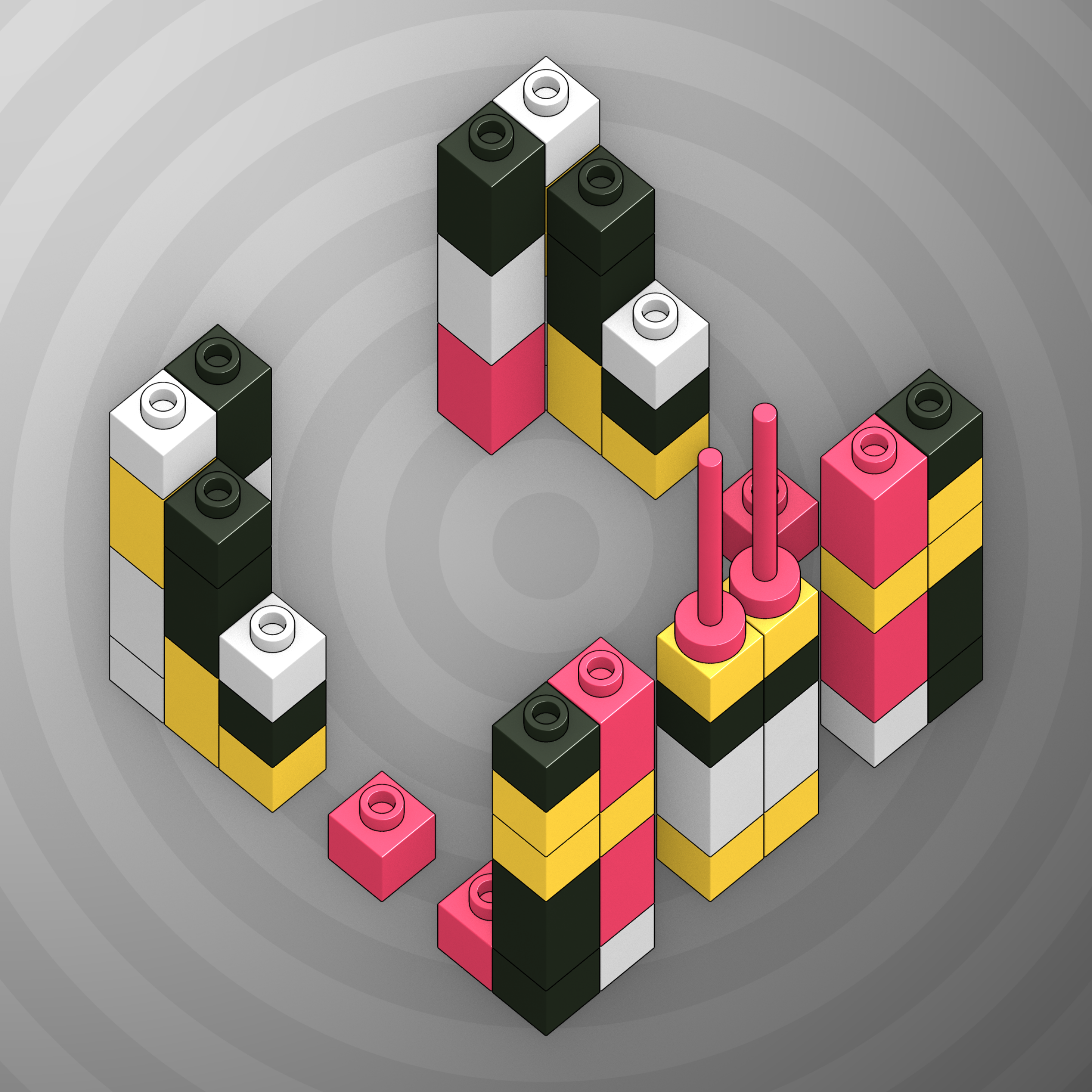 Art Blocks - Art Blocks v2 - Click #714 - NFT # 263000714