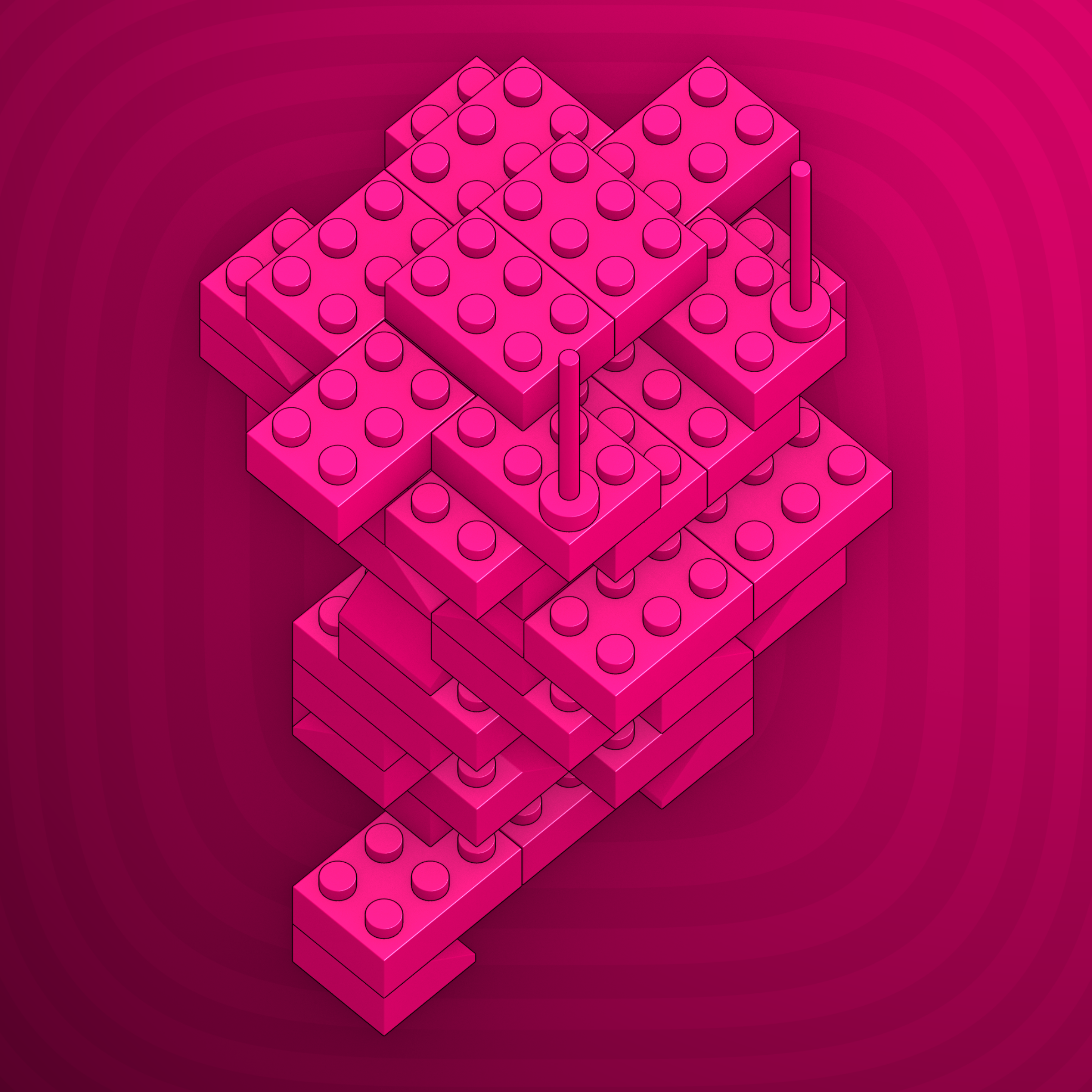 Art Blocks - Art Blocks v2 - Click #716 - NFT # 263000716