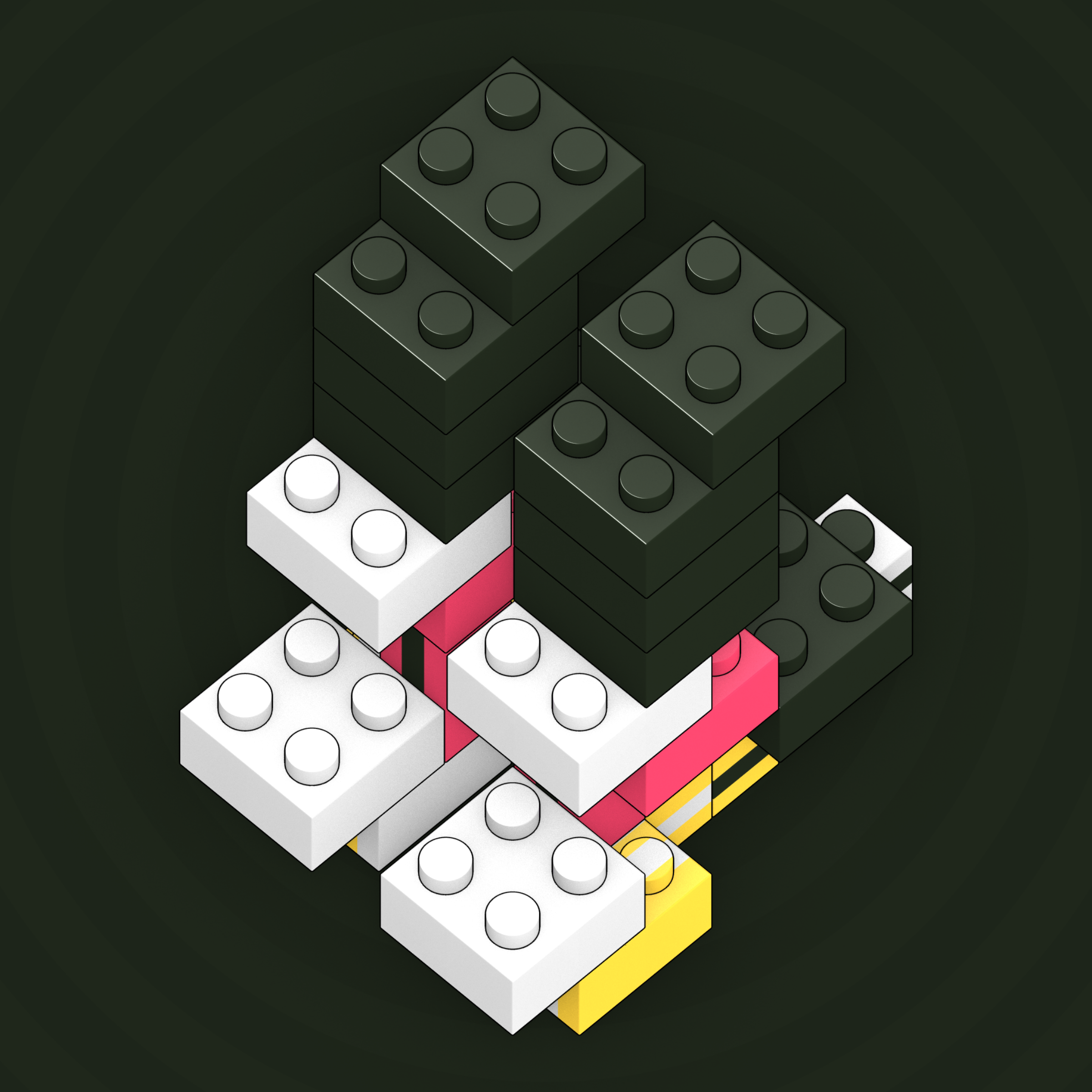 Art Blocks - Art Blocks v2 - Click #725 - NFT # 263000725