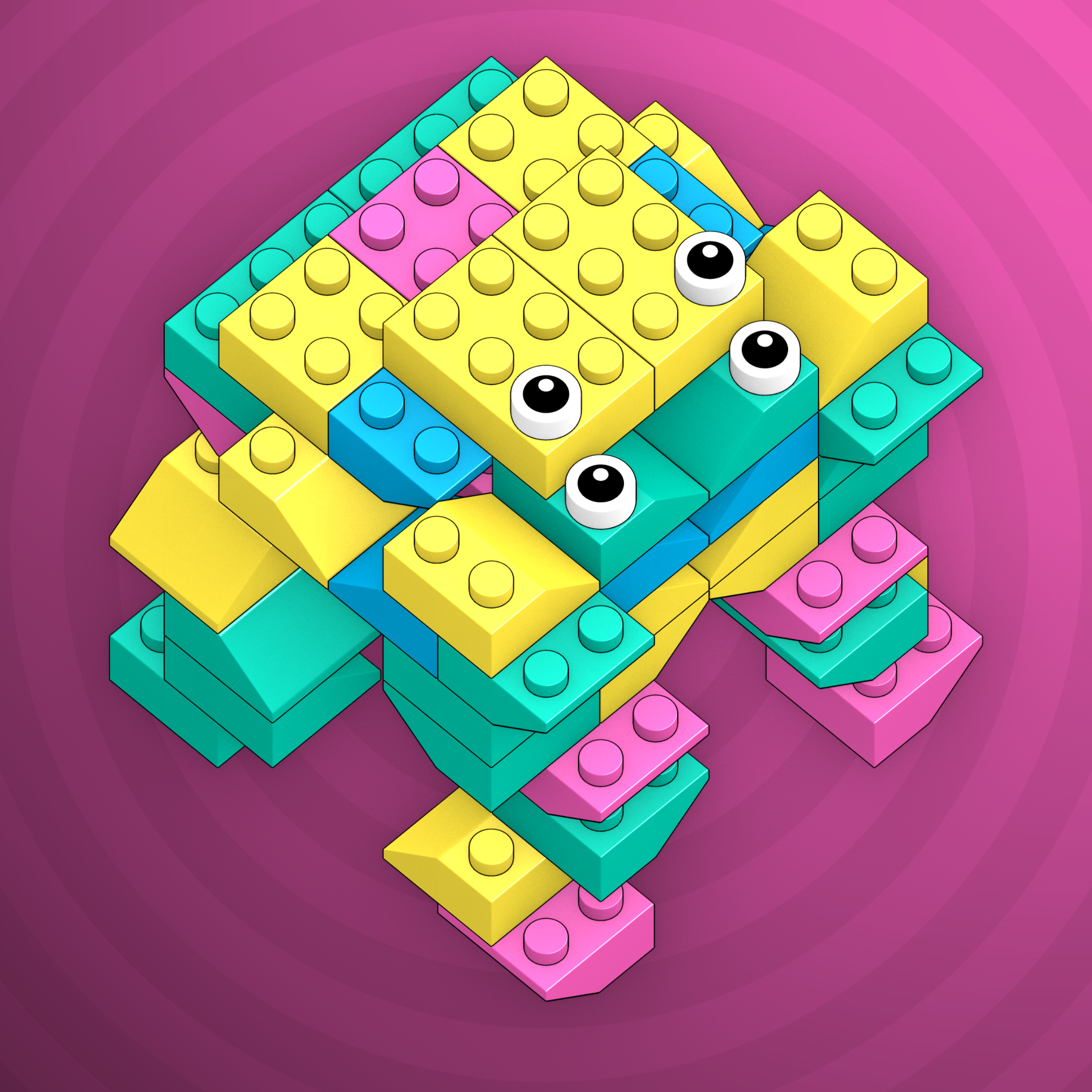 Art Blocks - Art Blocks v2 - Click #730 - NFT # 263000730