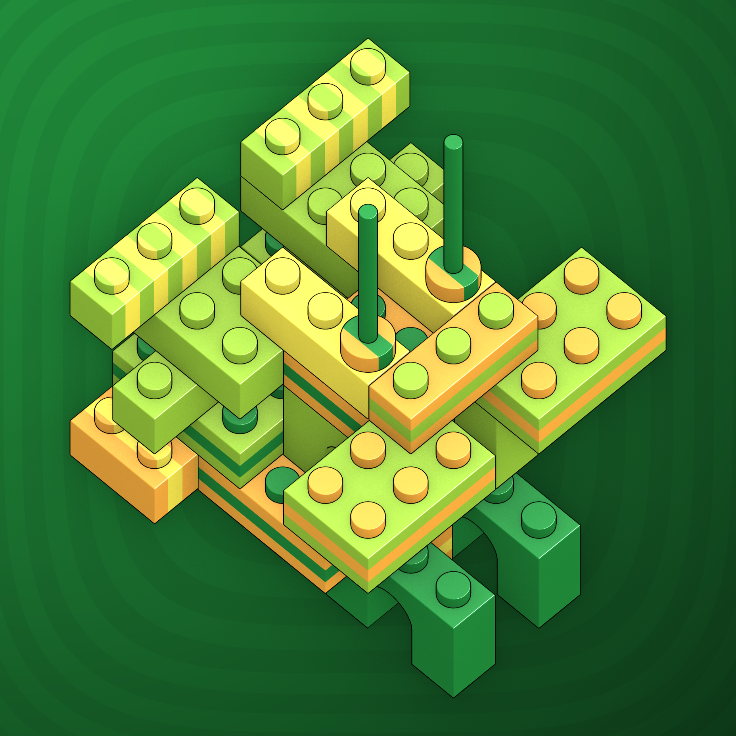 Art Blocks - Art Blocks v2 - Click #731 - NFT # 263000731