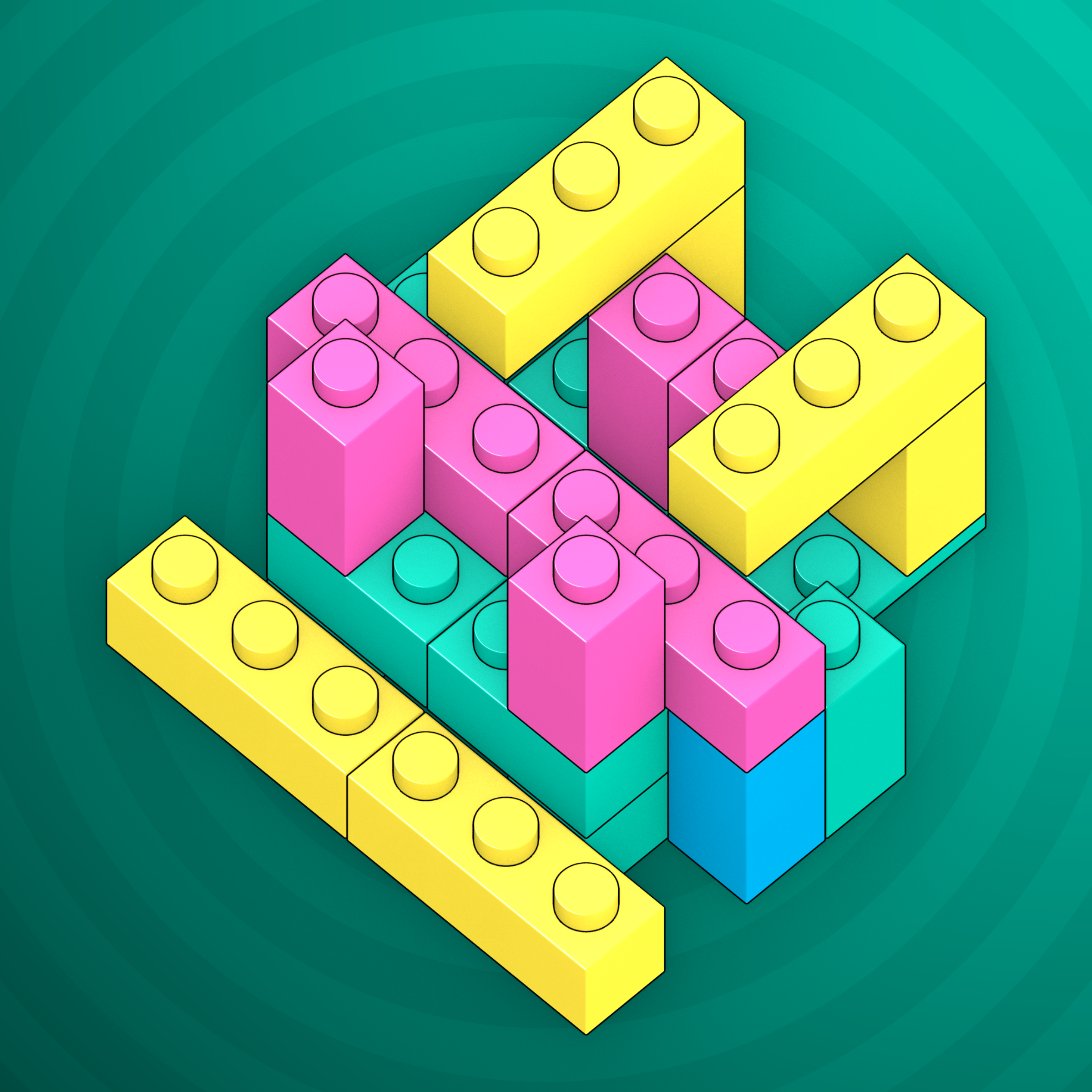 Art Blocks - Art Blocks v2 - Click #739 - NFT # 263000739