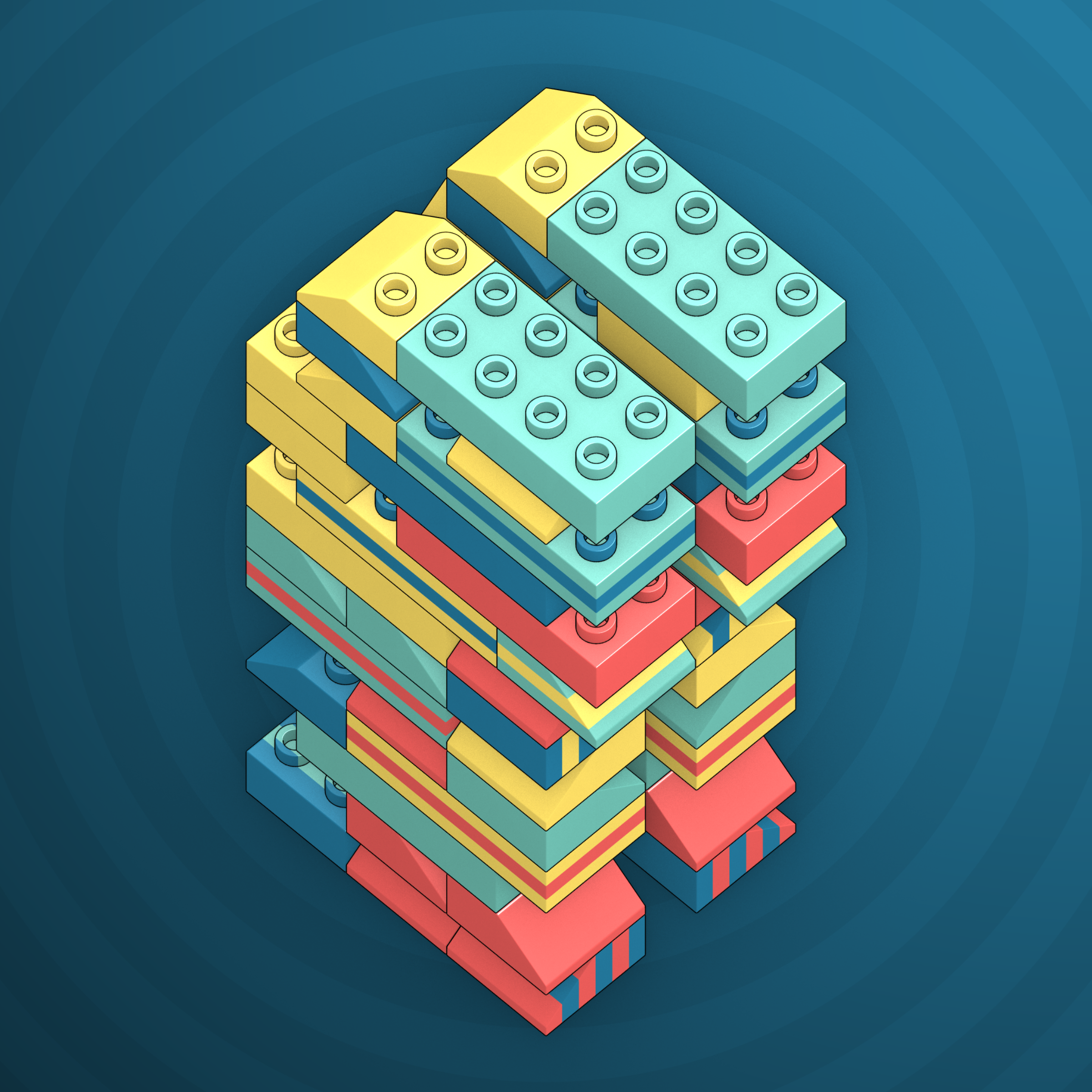 Art Blocks - Art Blocks v2 - Click #742 - NFT # 263000742