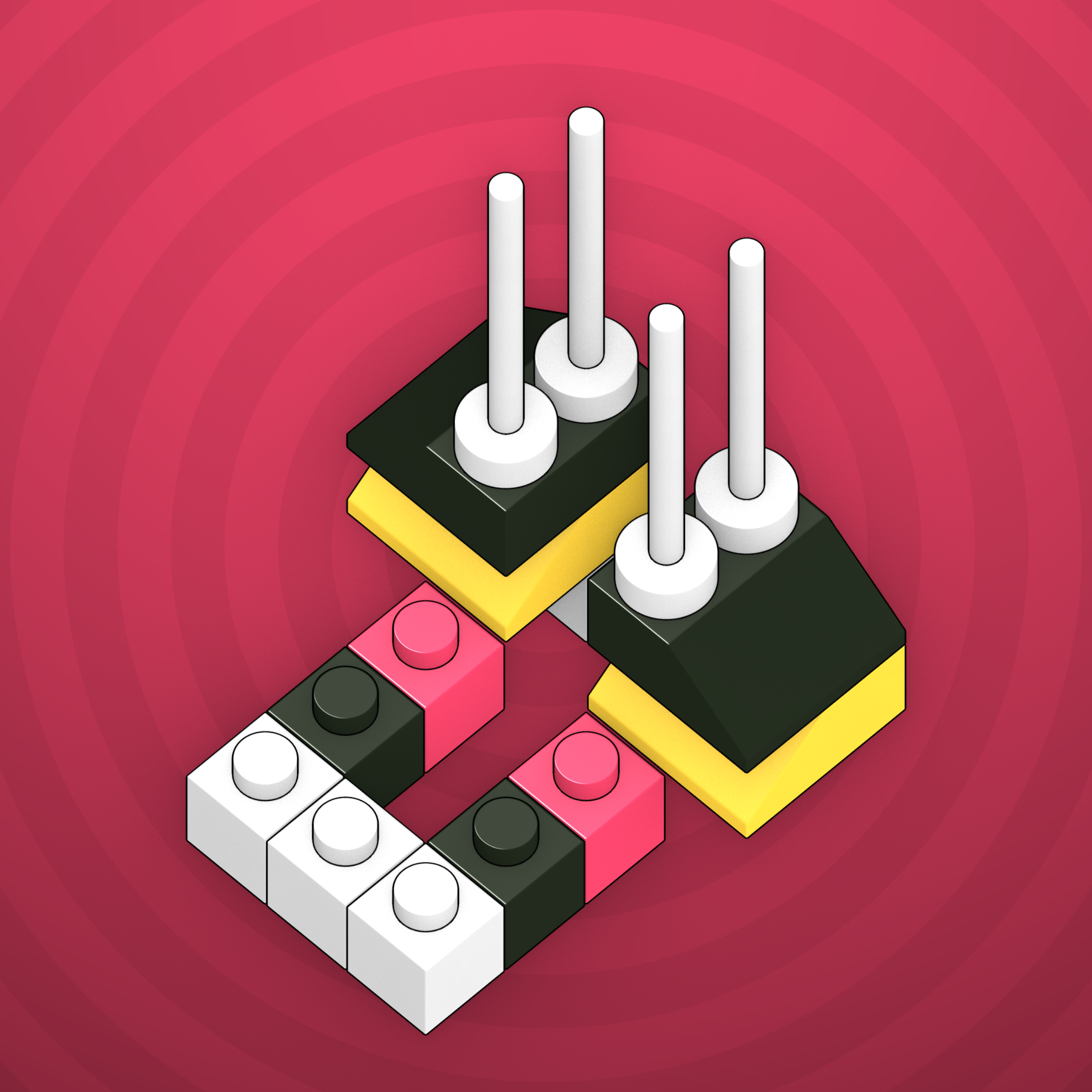 Art Blocks - Art Blocks v2 - Click #743 - NFT # 263000743