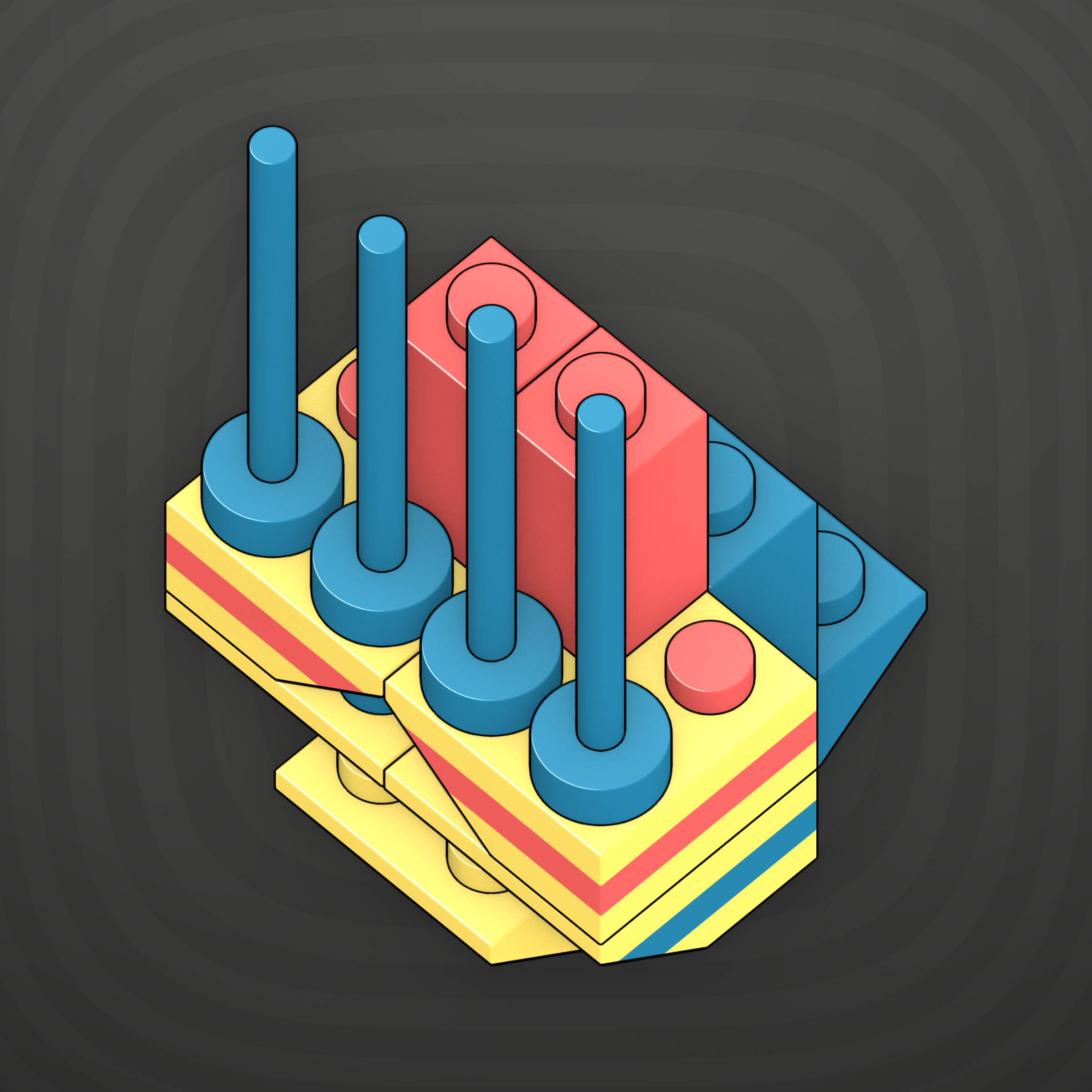 Art Blocks - Art Blocks v2 - Click #746 - NFT # 263000746