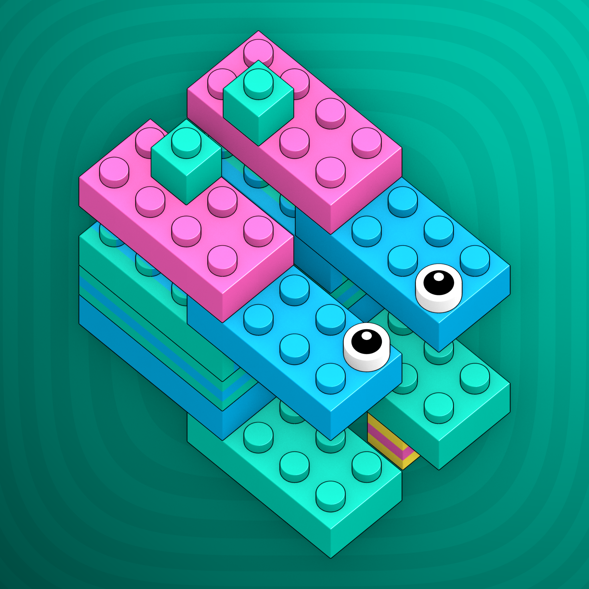 Art Blocks - Art Blocks v2 - Click #747 - NFT # 263000747