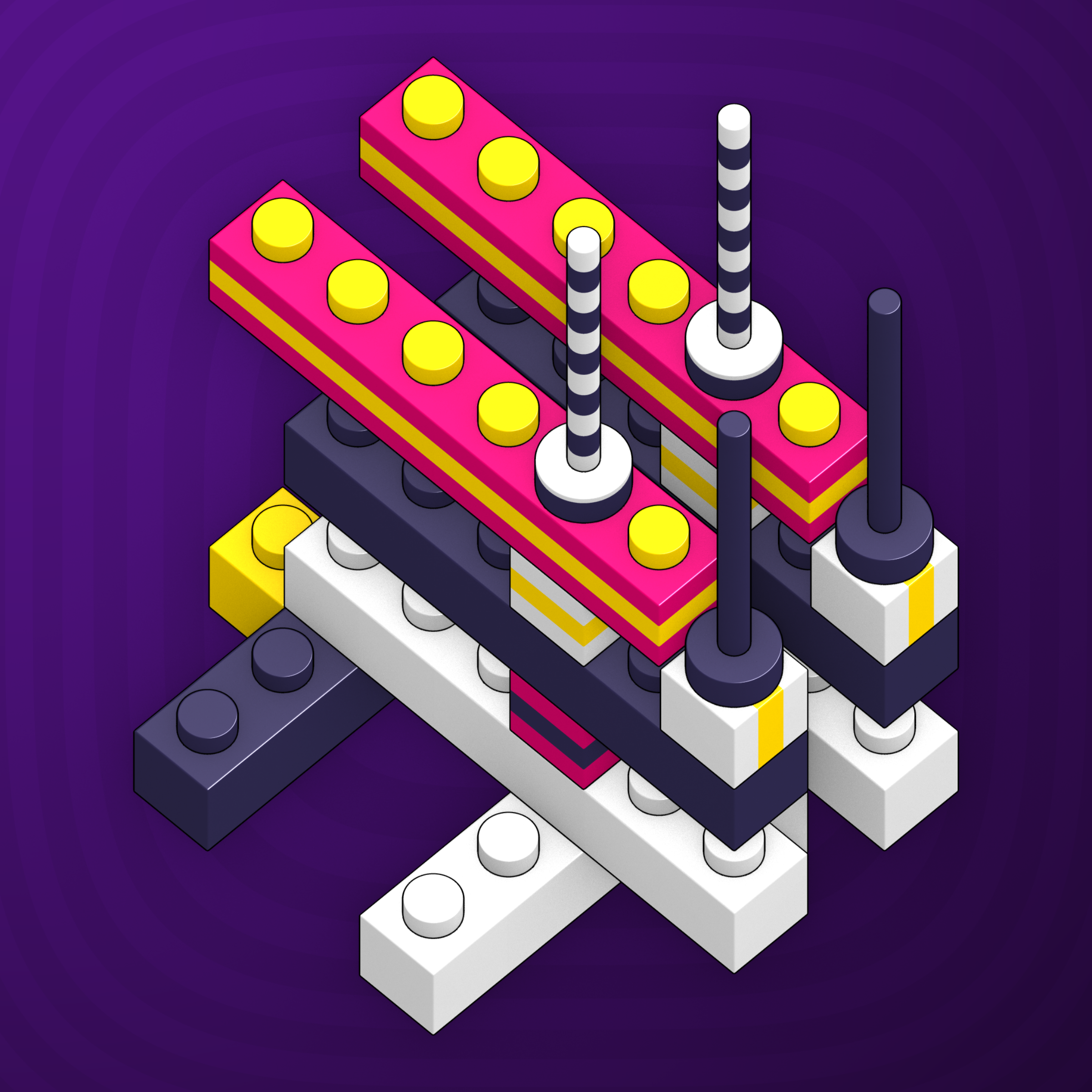 Art Blocks - Art Blocks v2 - Click #754 - NFT # 263000754