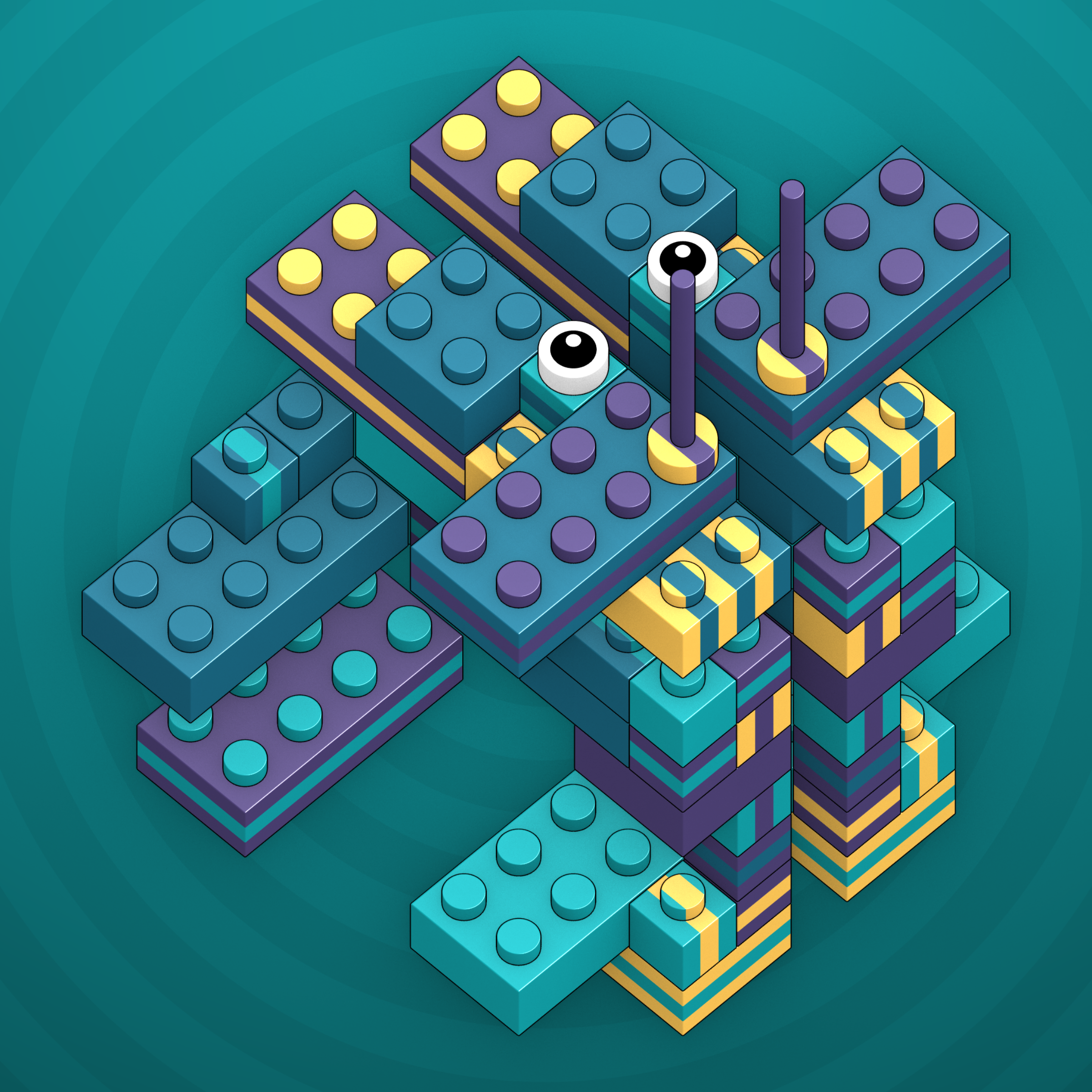 Art Blocks - Art Blocks v2 - Click #759 - NFT # 263000759