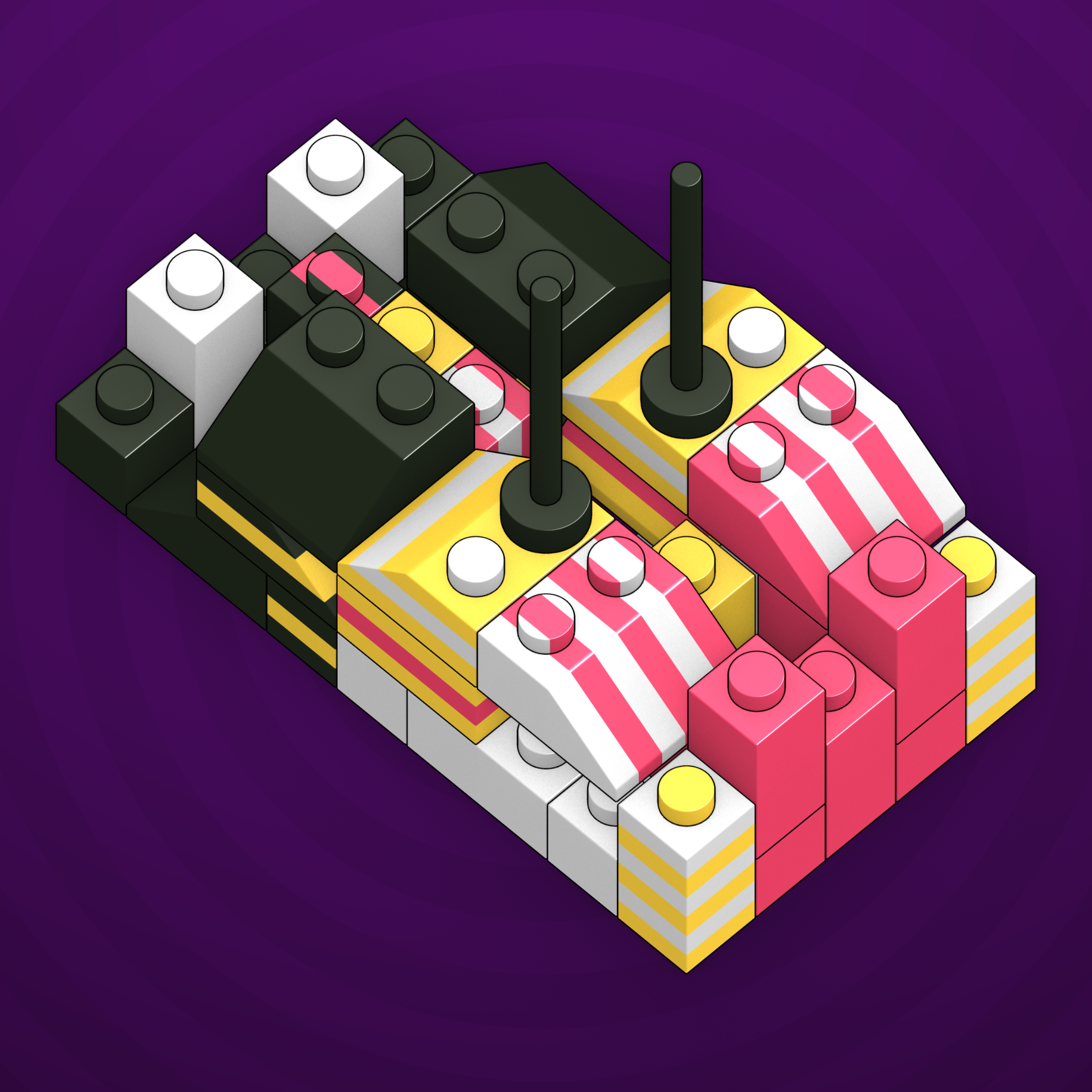 Art Blocks - Art Blocks v2 - Click #769 - NFT # 263000769